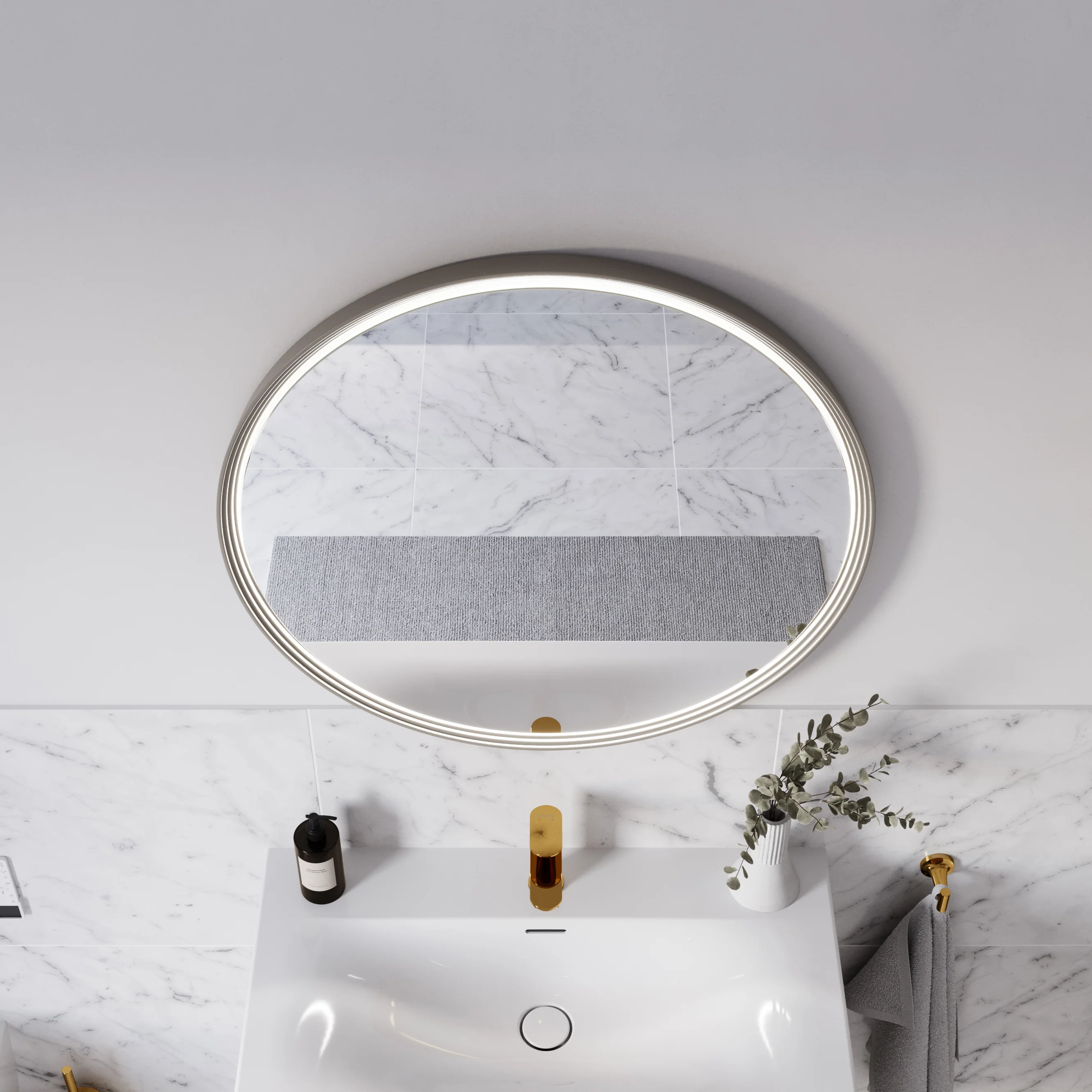 Lustro łazienkowe LED BELDIVO okrągłe - 80 cm - Image 20