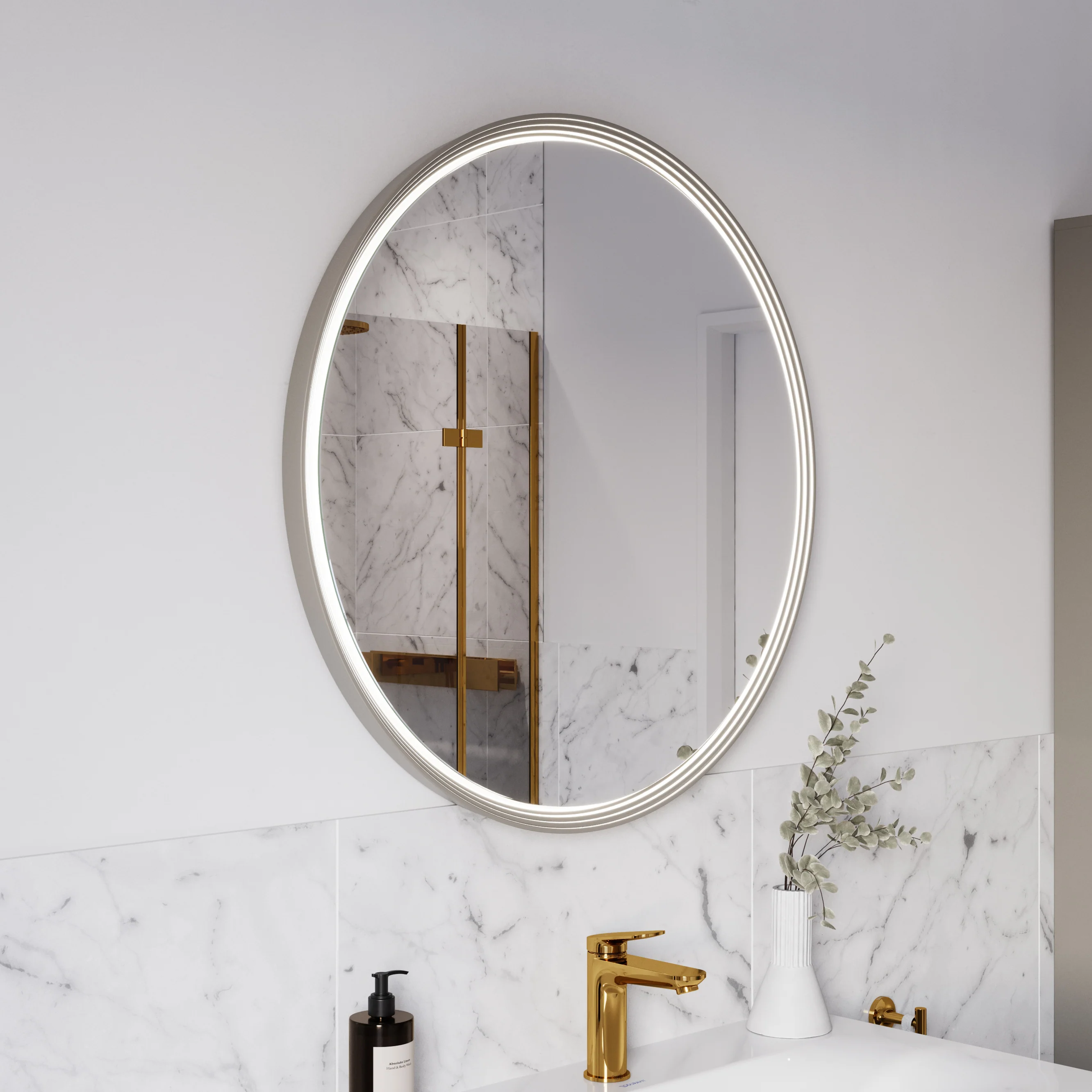 Lustro łazienkowe LED BELDIVO okrągłe - 80 cm - Image 21
