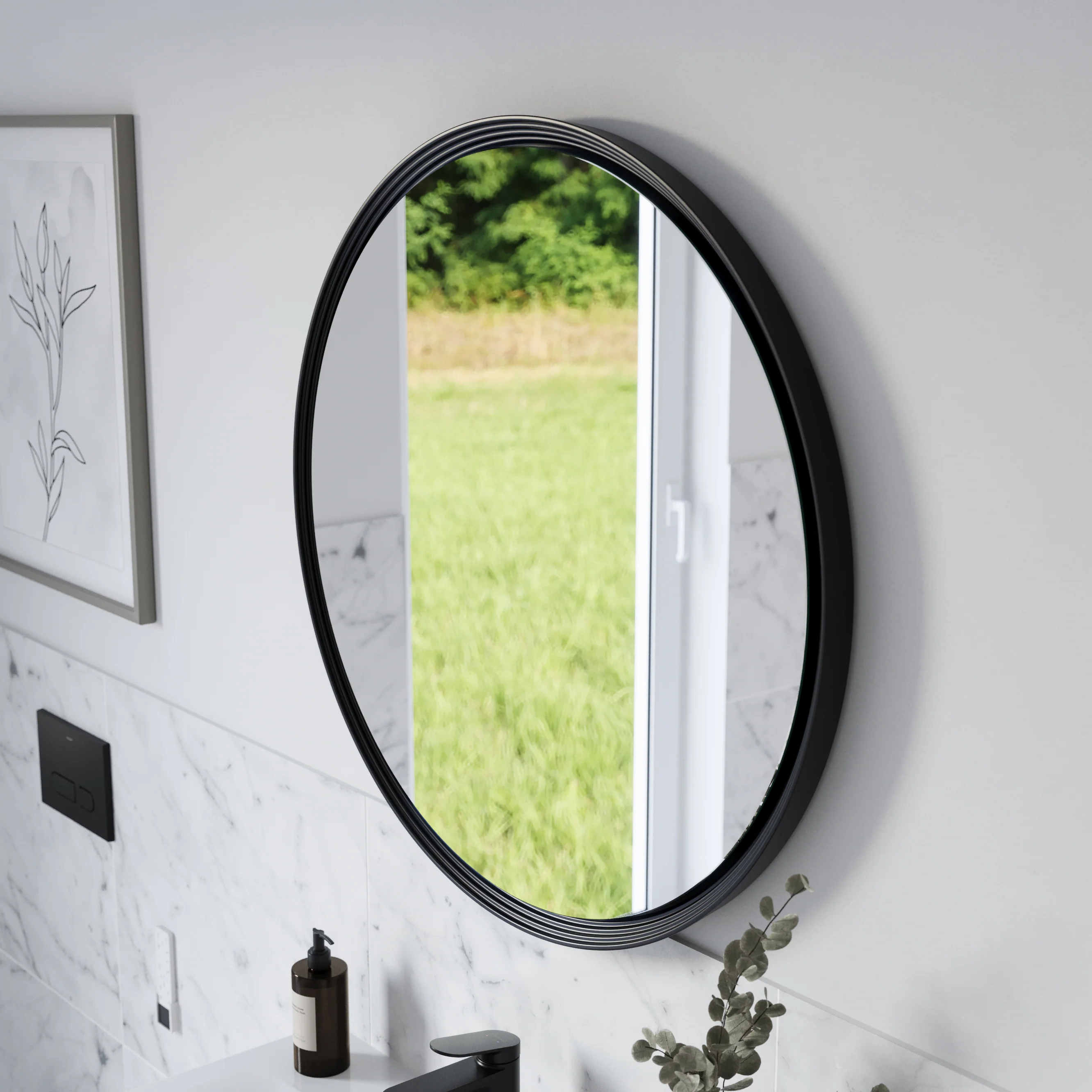 Lustro łazienkowe LED BELDIVO okrągłe - 80 cm - Image 33