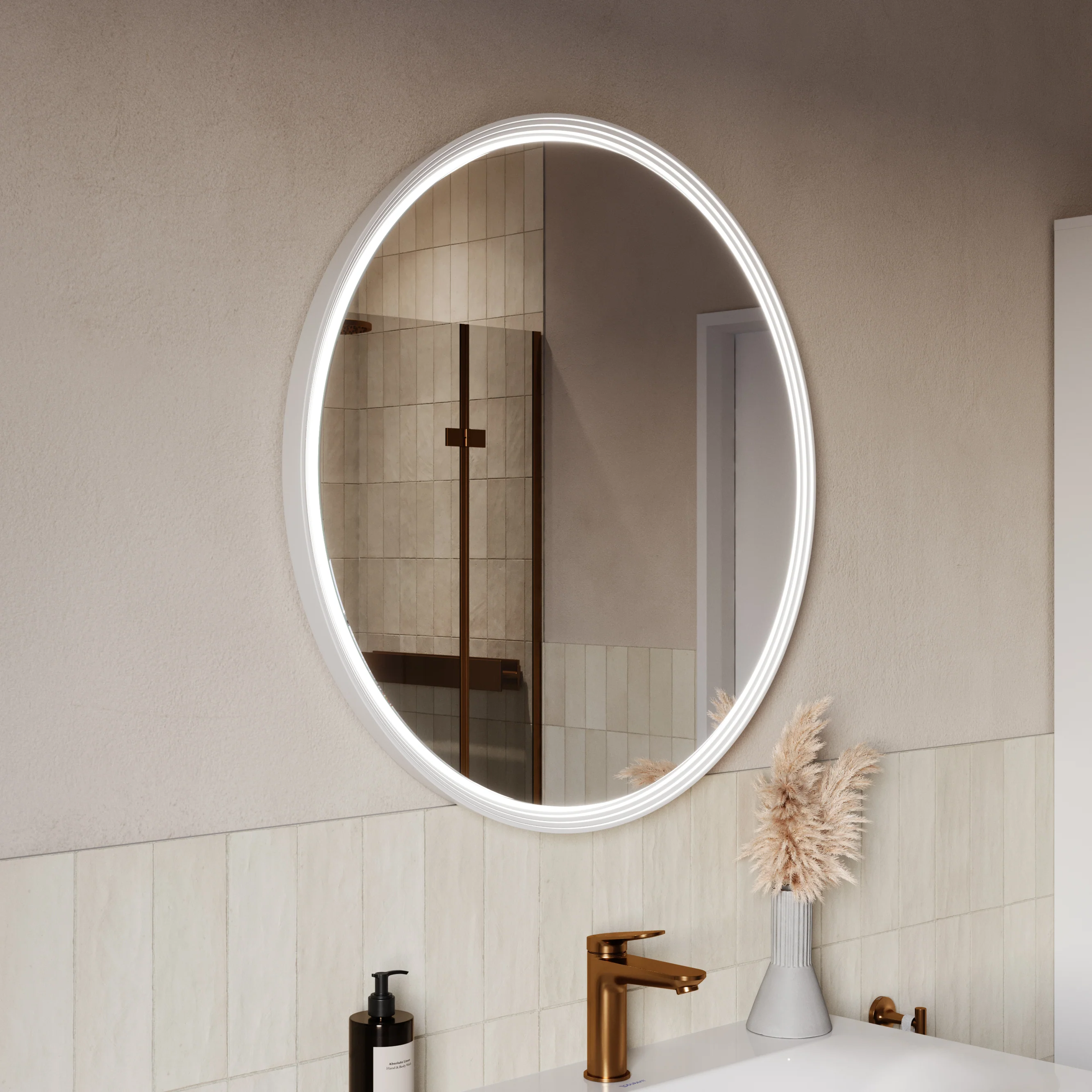 Lustro łazienkowe LED BELDIVO okrągłe - 80 cm - Image 42