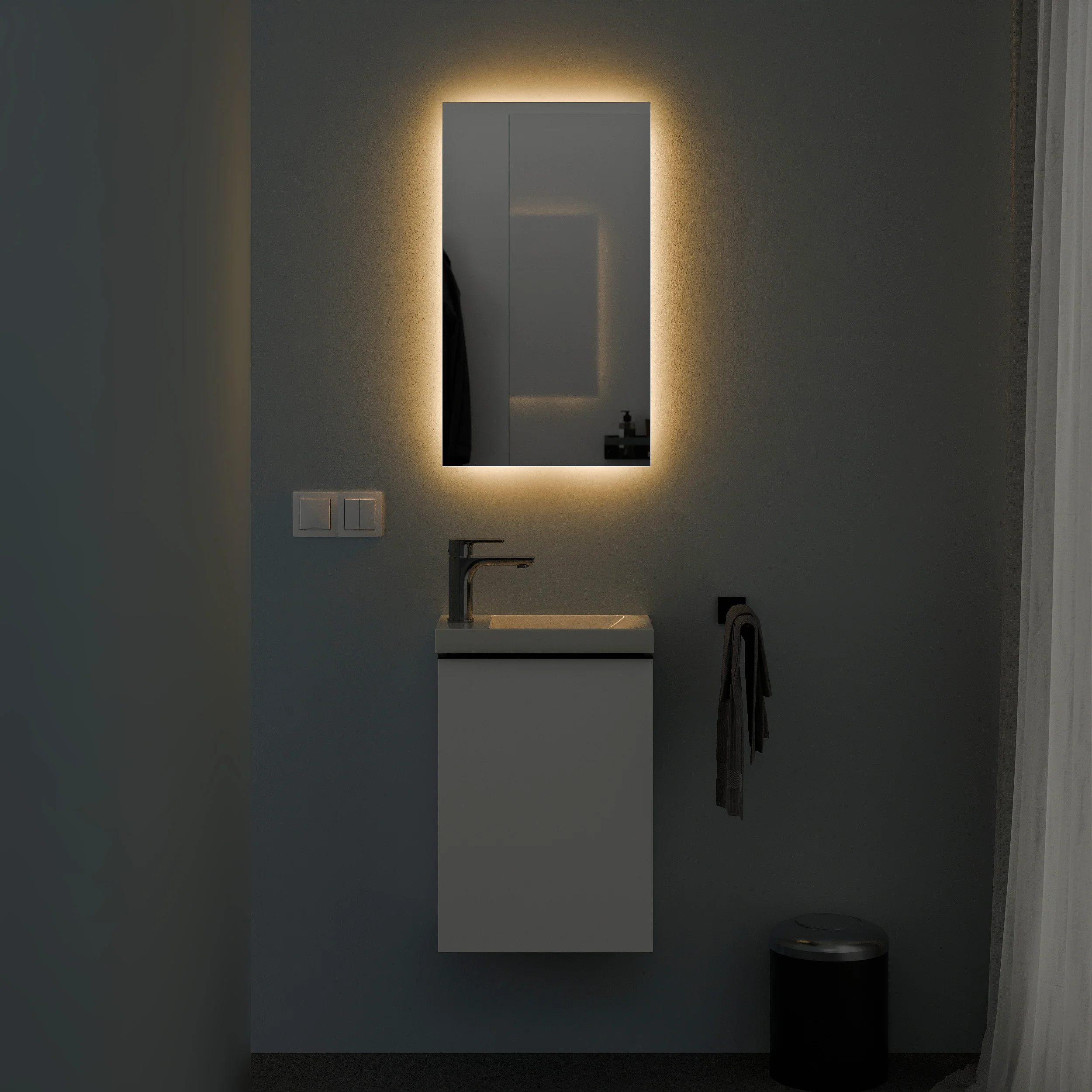 Lustro łazienkowe NEO prostokątne - Image 3
