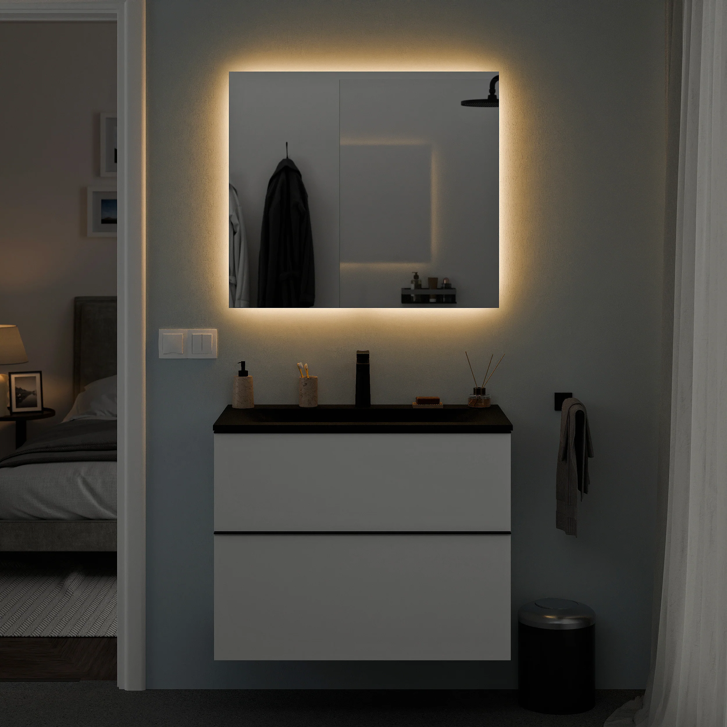 Lustro łazienkowe NEO prostokątne - Image 8
