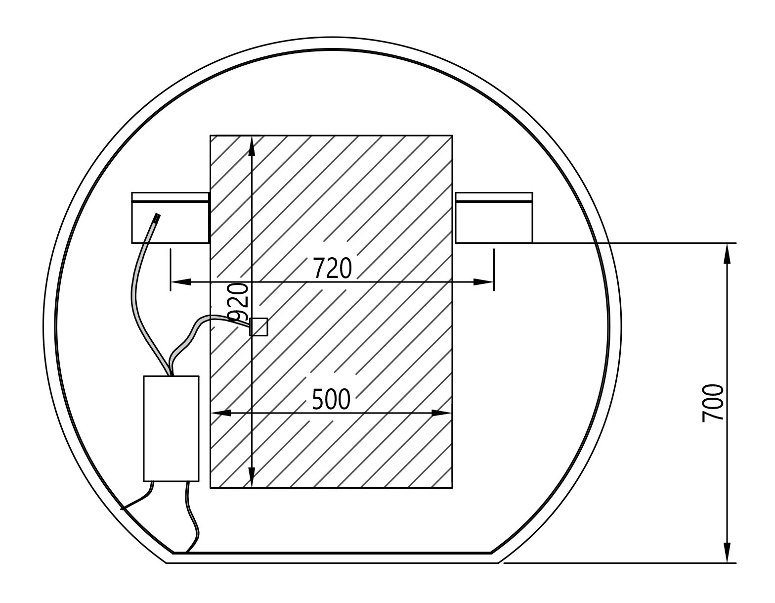 Lustro LED BOVA 2.0 - Image 10