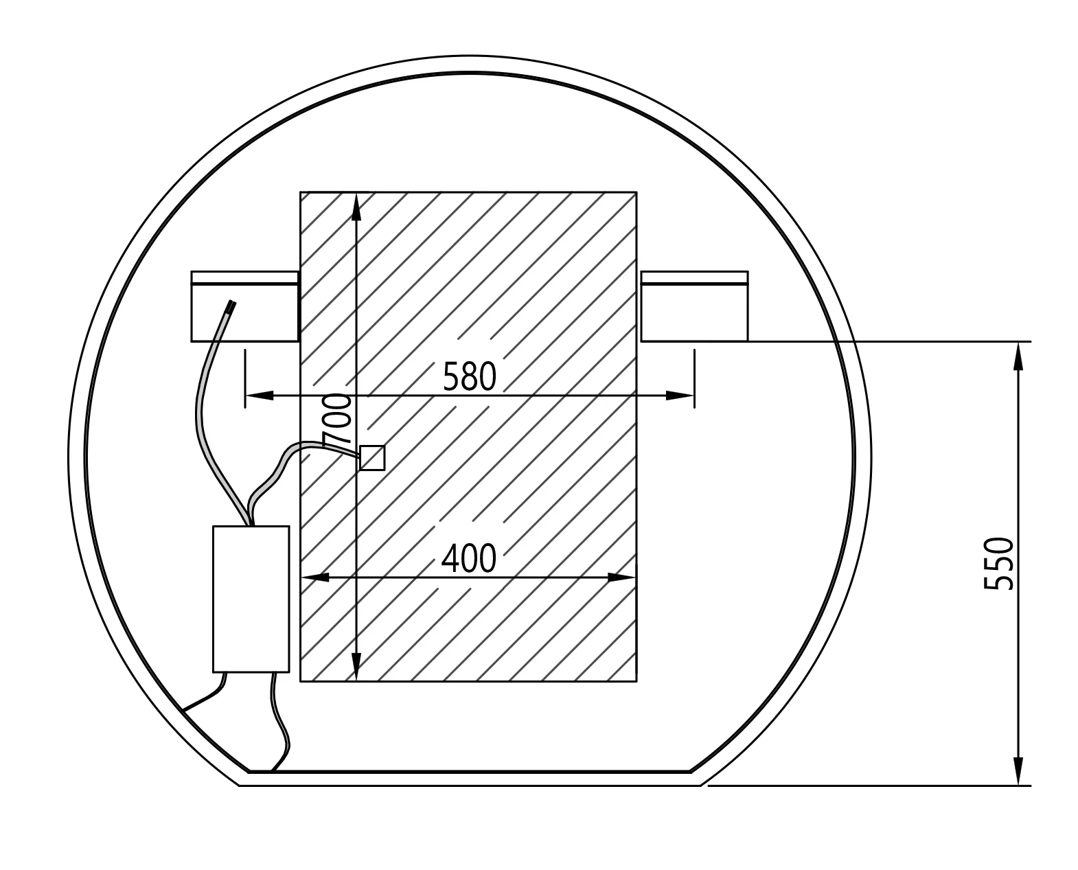 Lustro LED BOVA 2.0 - Image 7