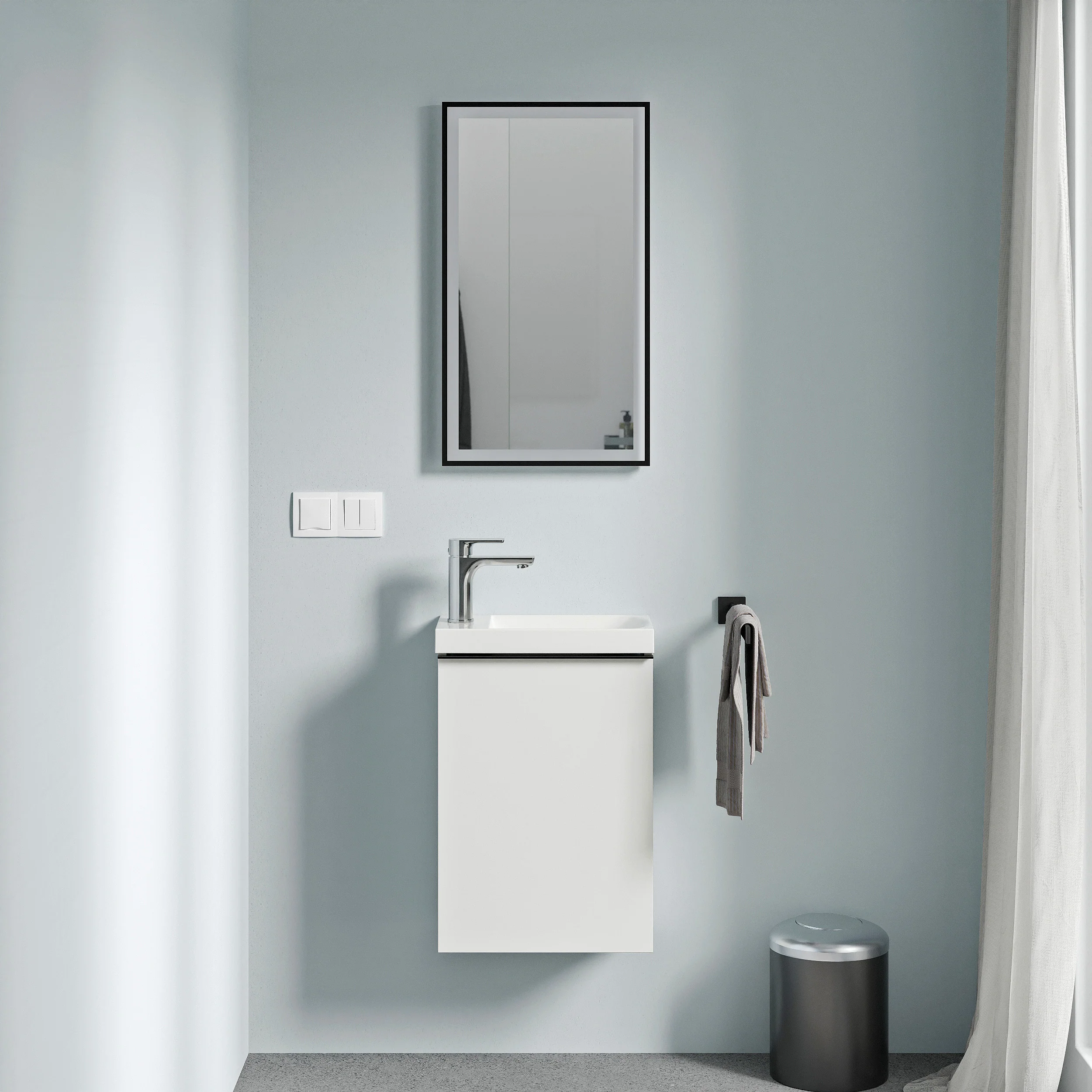 Lustro łazienkowe VARO FRAME prostokątne - Image 2