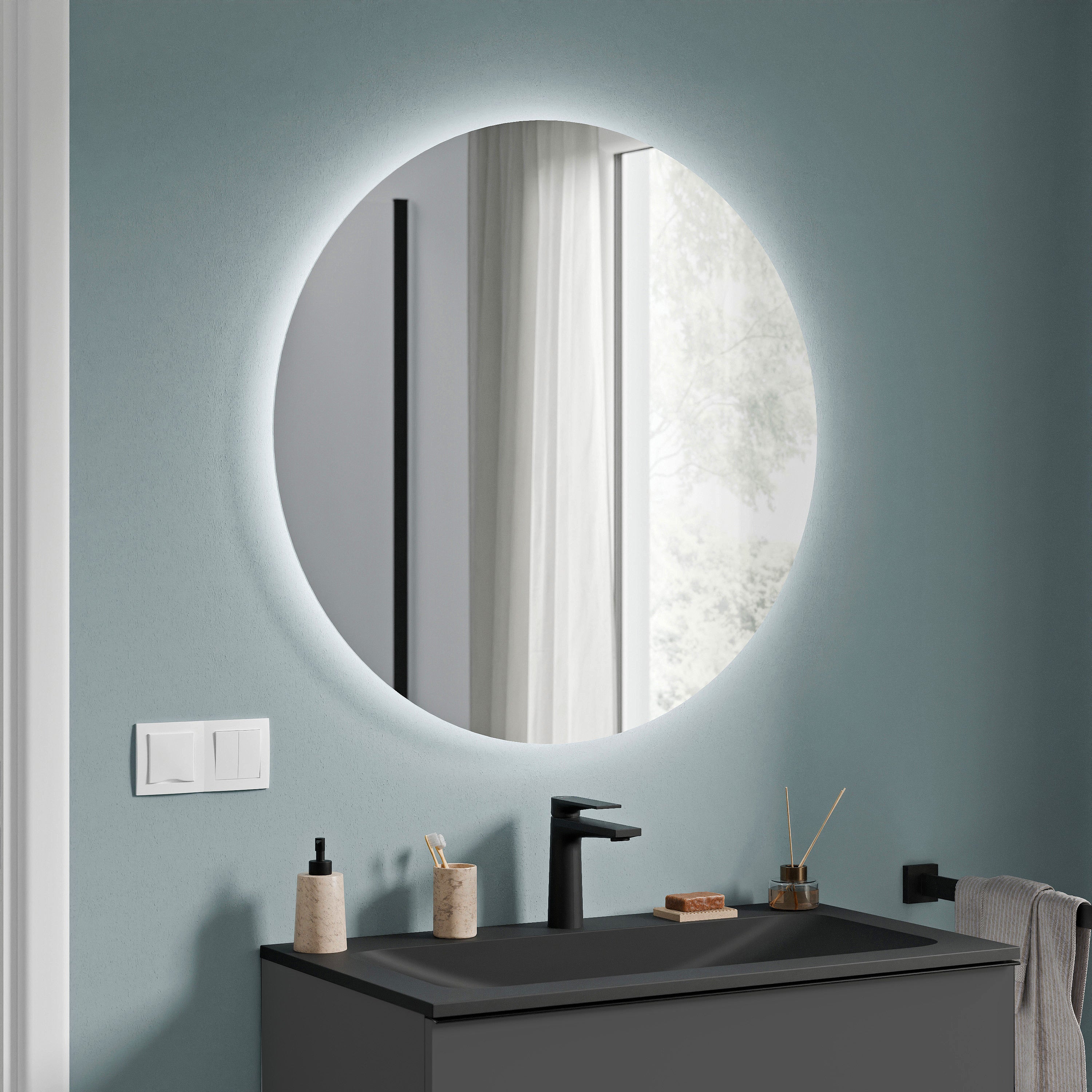 Lustro łazienkowe NEO okrągłe - Image 4