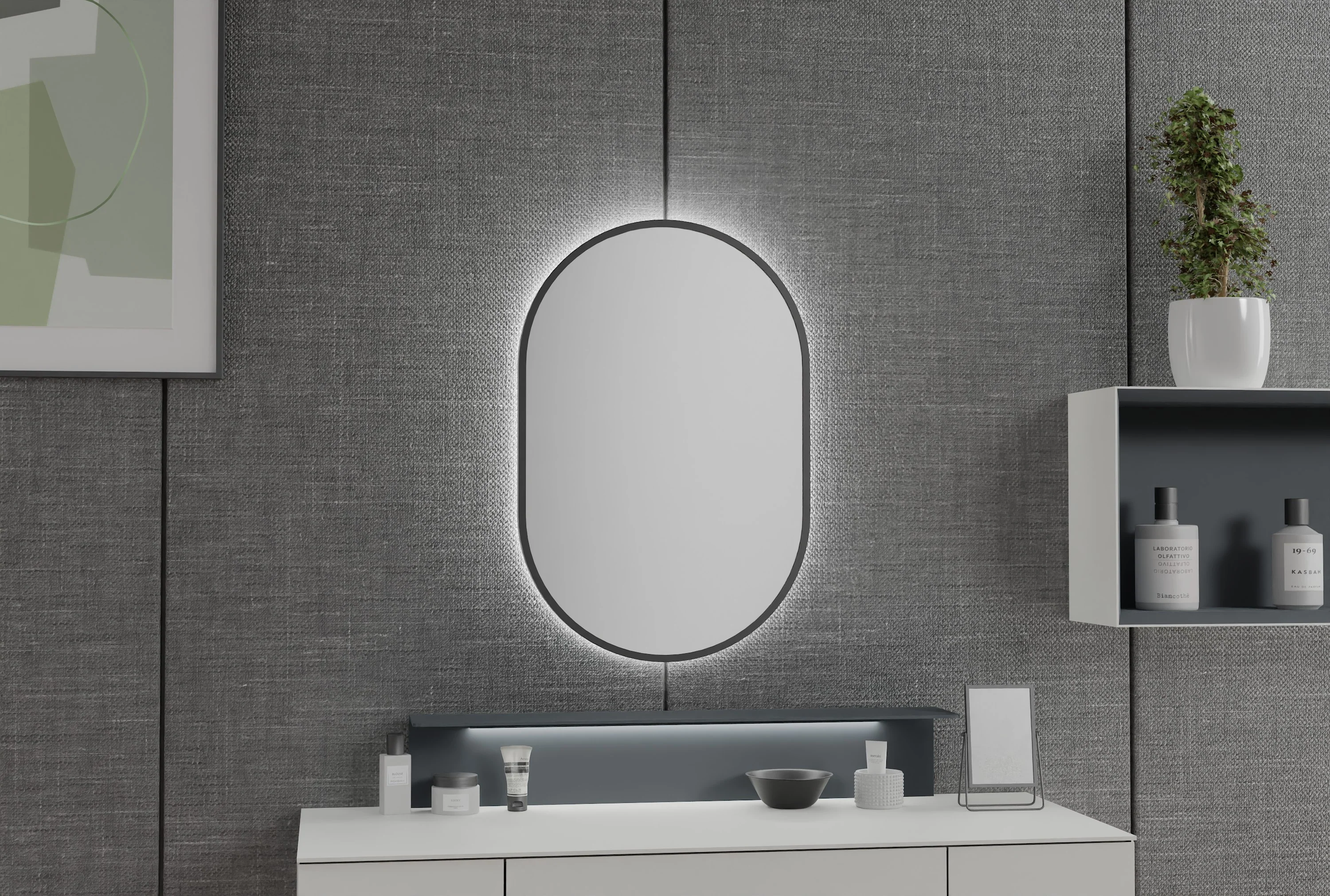 Lustro LED 8144-2.0 Owalne - Image 2