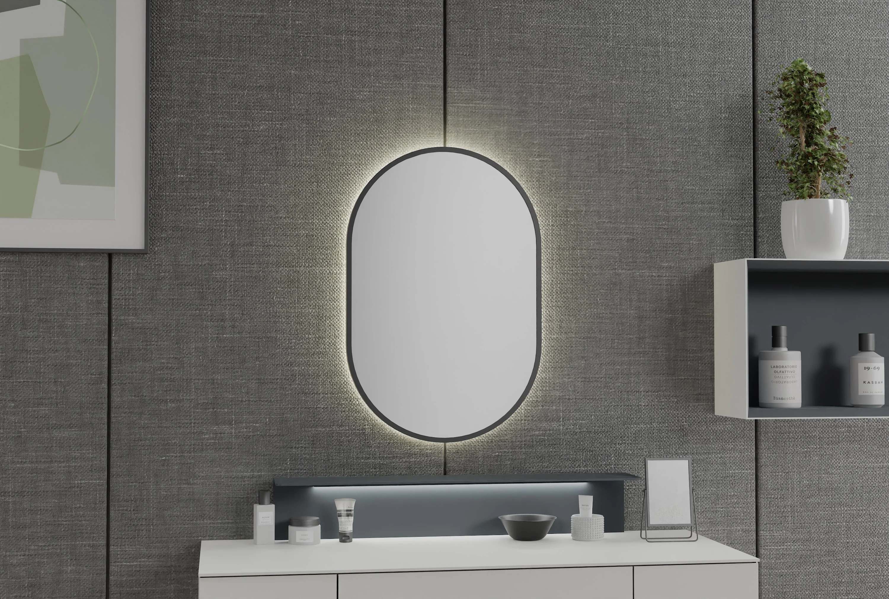 Lustro LED 8144-2.0 Owalne - Image 3