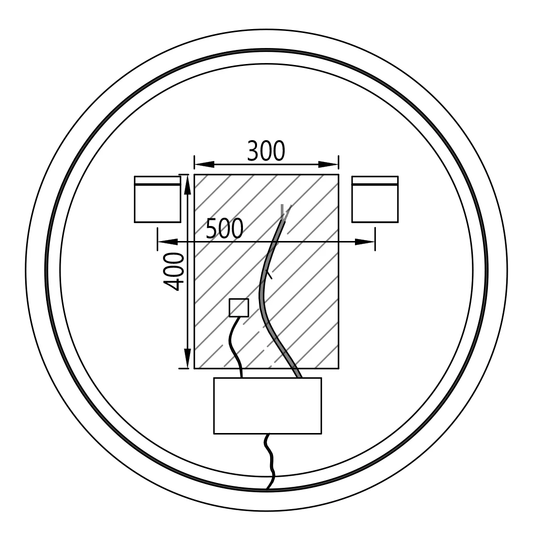 Lustro LED 8232-2.0 Okrągłe - Image 18