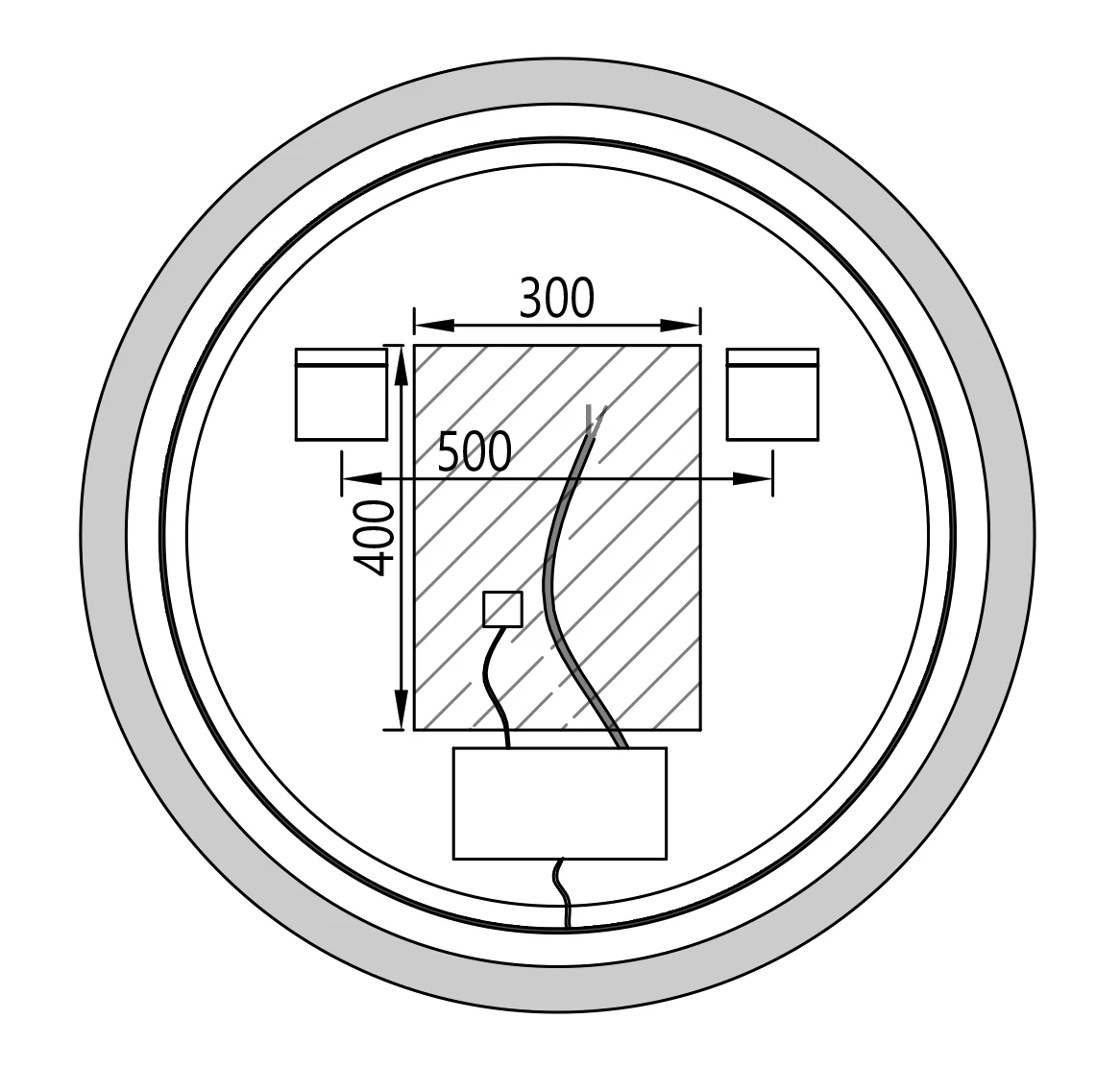 Lustro LED 8232-2.0 Okrągłe - Image 18