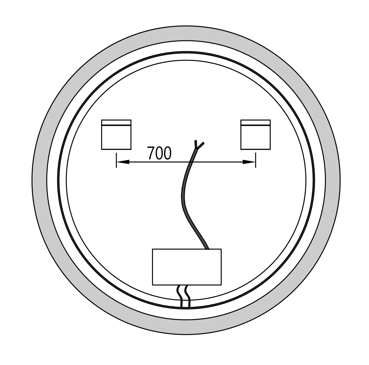 Lustro LED 8232-2.0 Okrągłe - Image 19