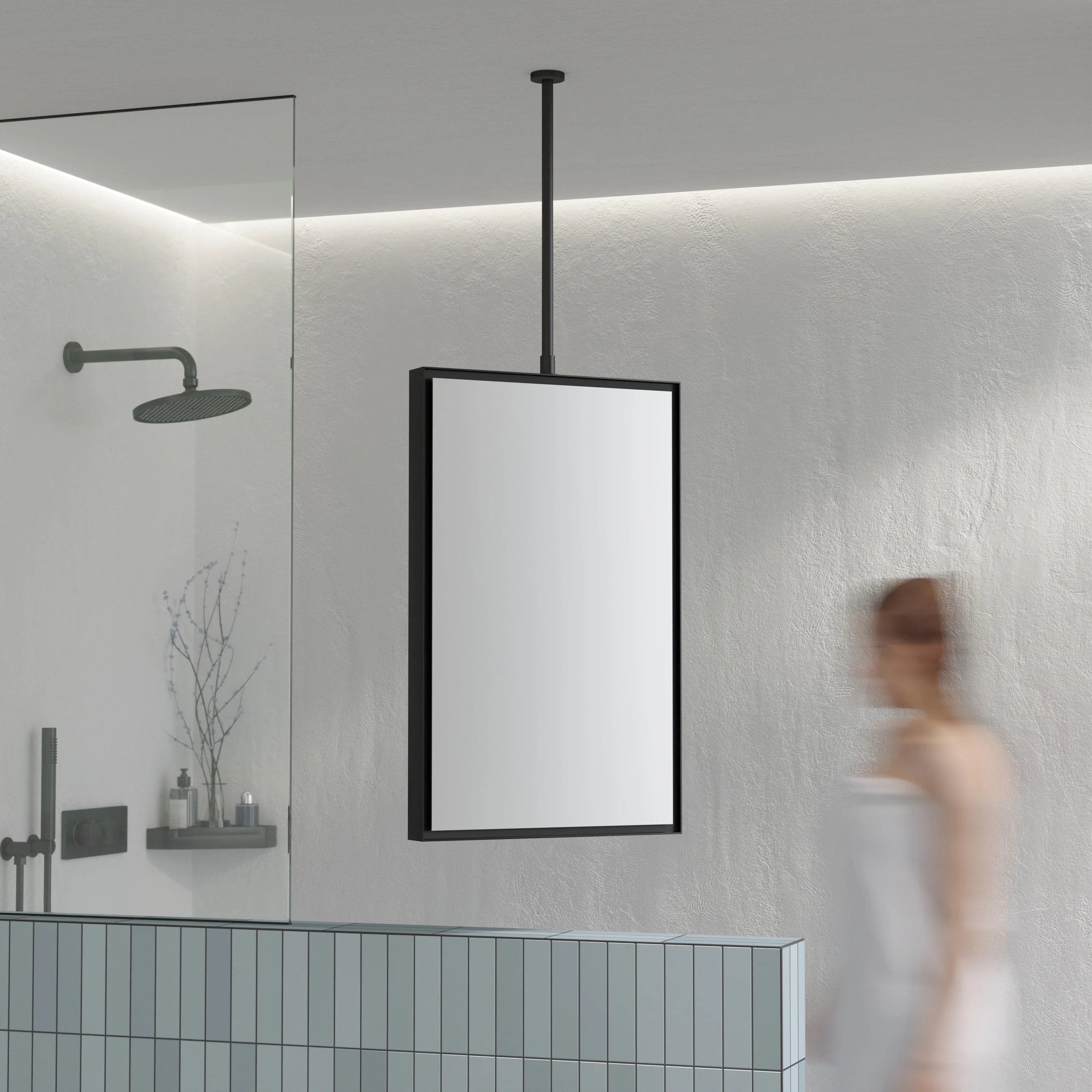 Lustro wiszące 2145 kanciaste - Image 2