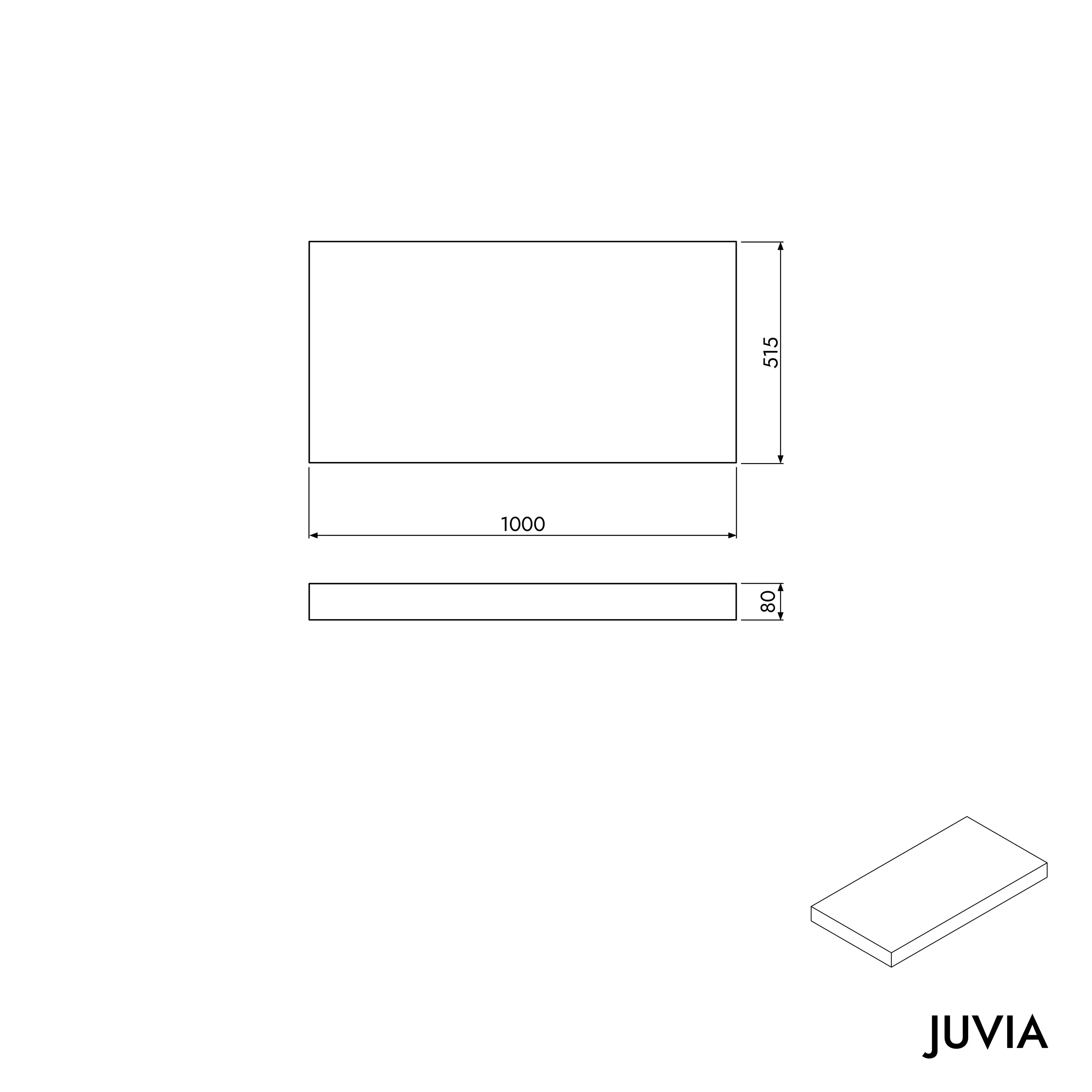 Meble łazienkowe JUVIA Float od 100 do 160 cm - Image 80