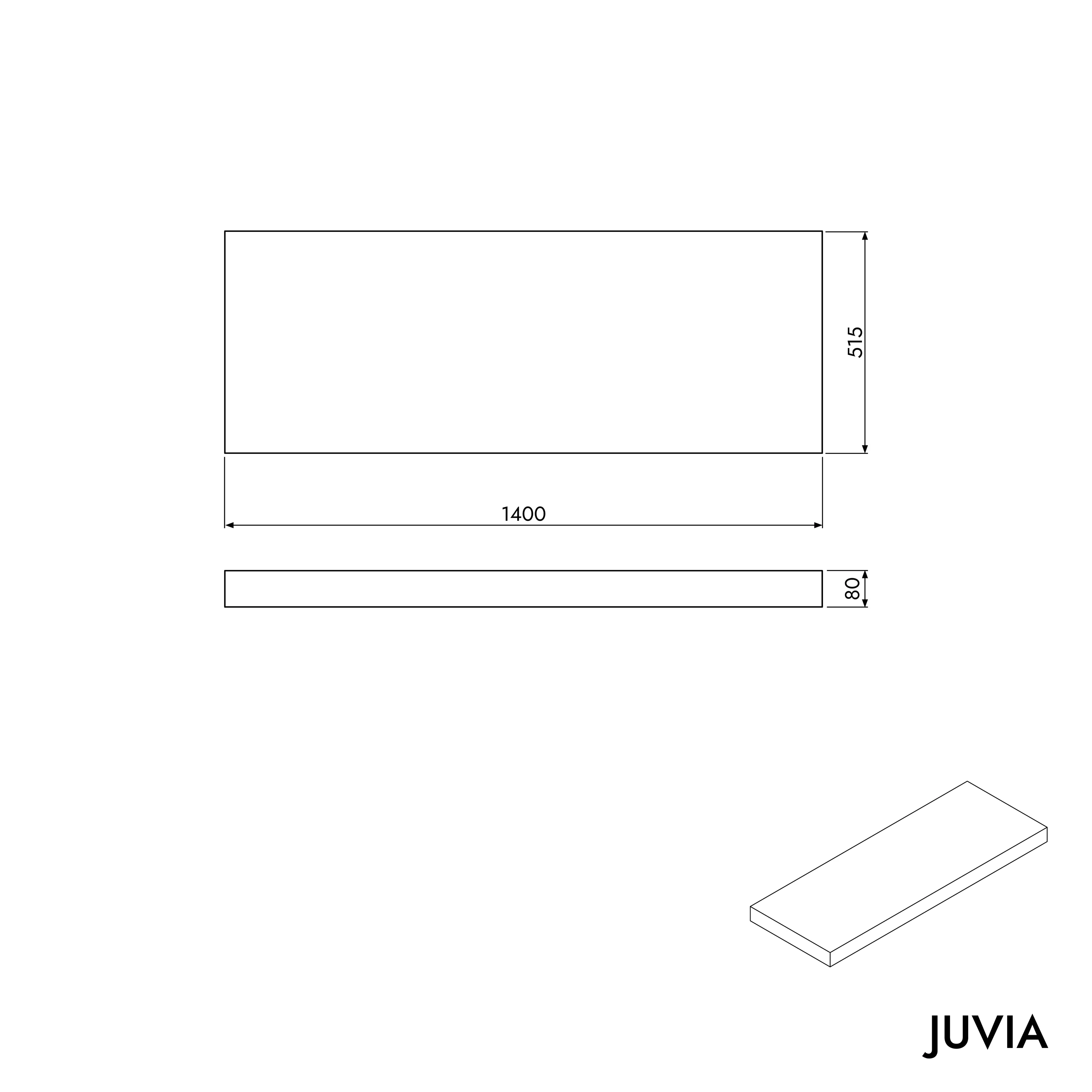 Meble łazienkowe JUVIA Float od 100 do 160 cm - Image 86