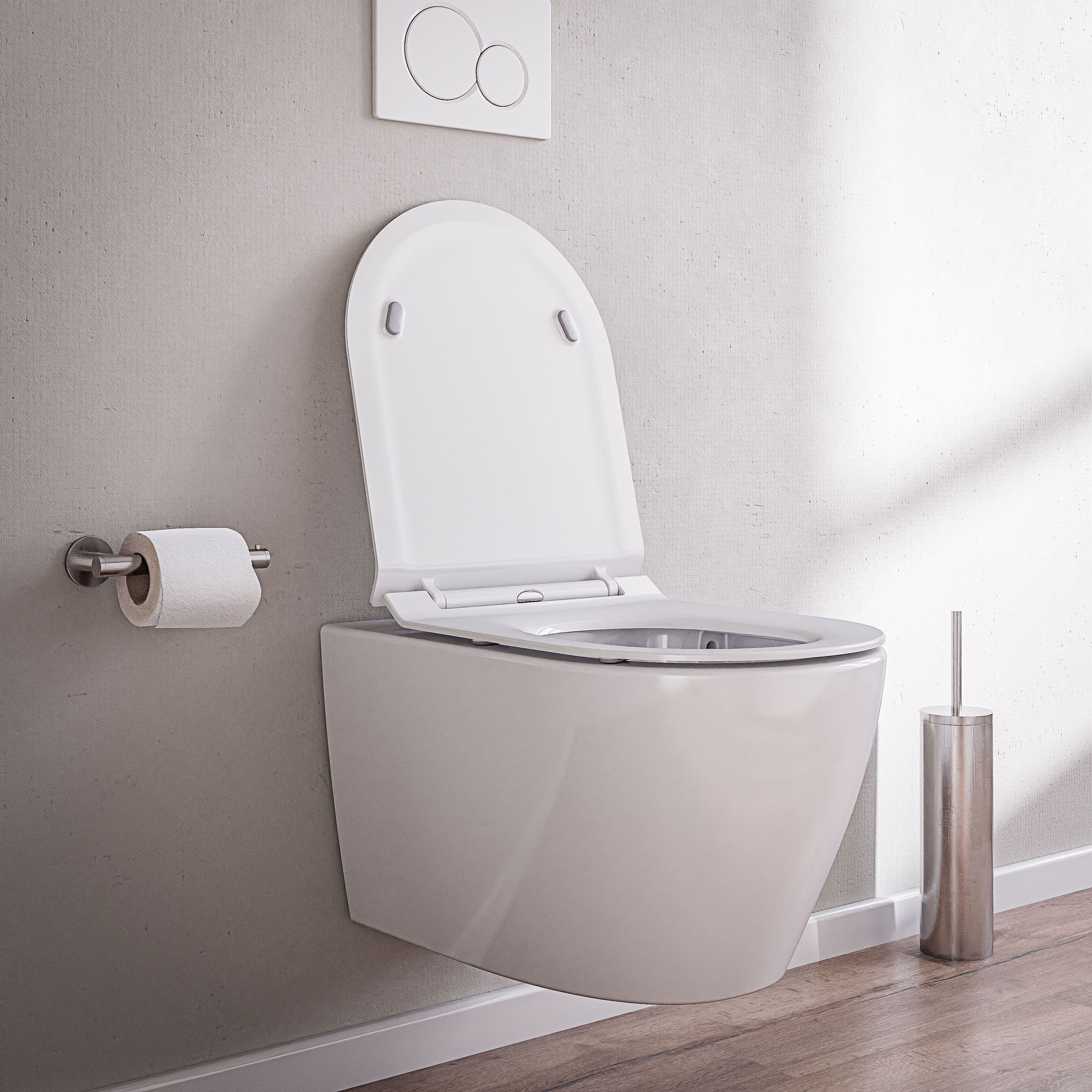Miska WC wisząca bezkołnierzowa B-8030R - Image 8