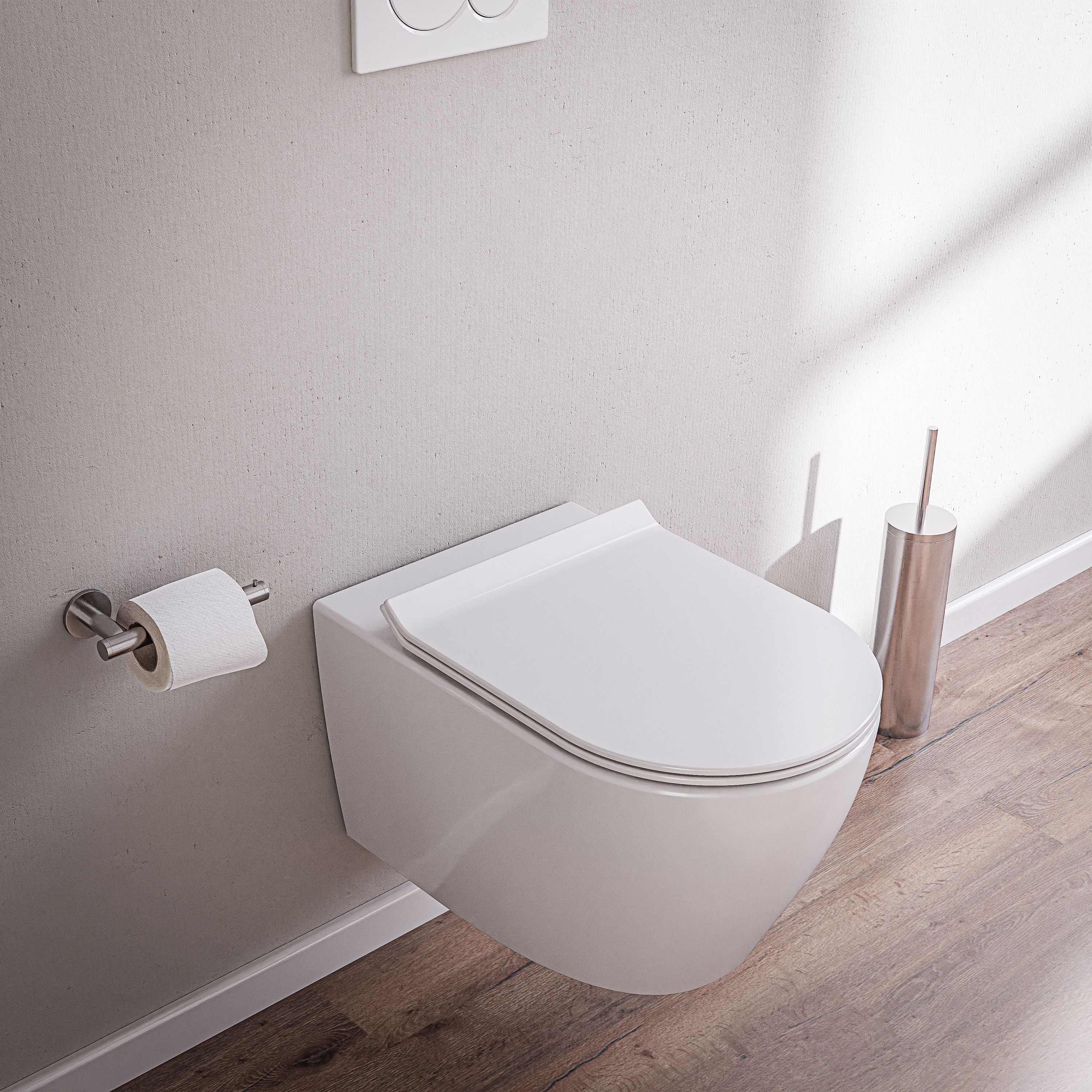 Miska WC wisząca bezkołnierzowa B-8030R - Image 9