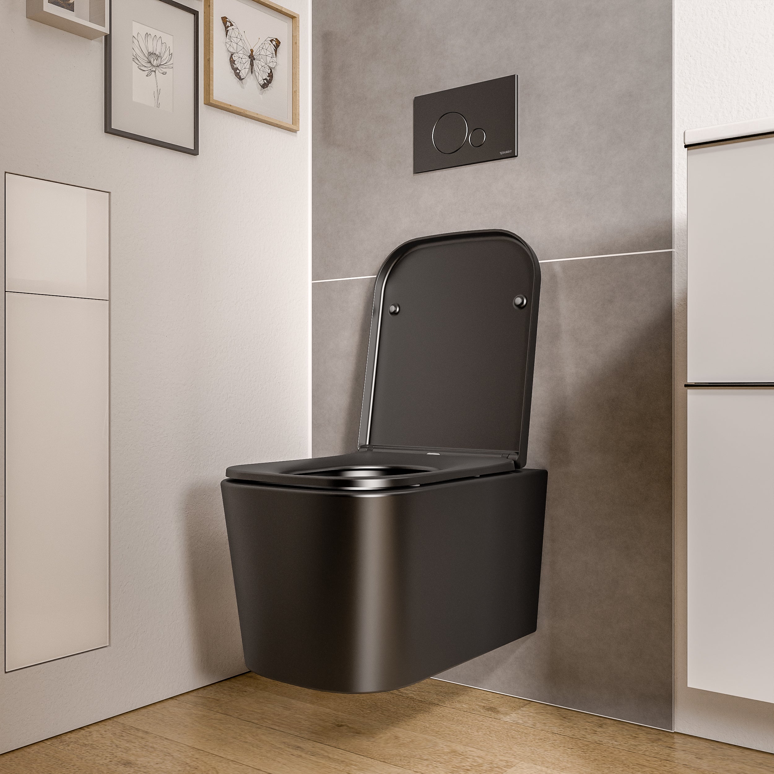 Miska WC wisząca bez kołnierza LAVOA - Image 2