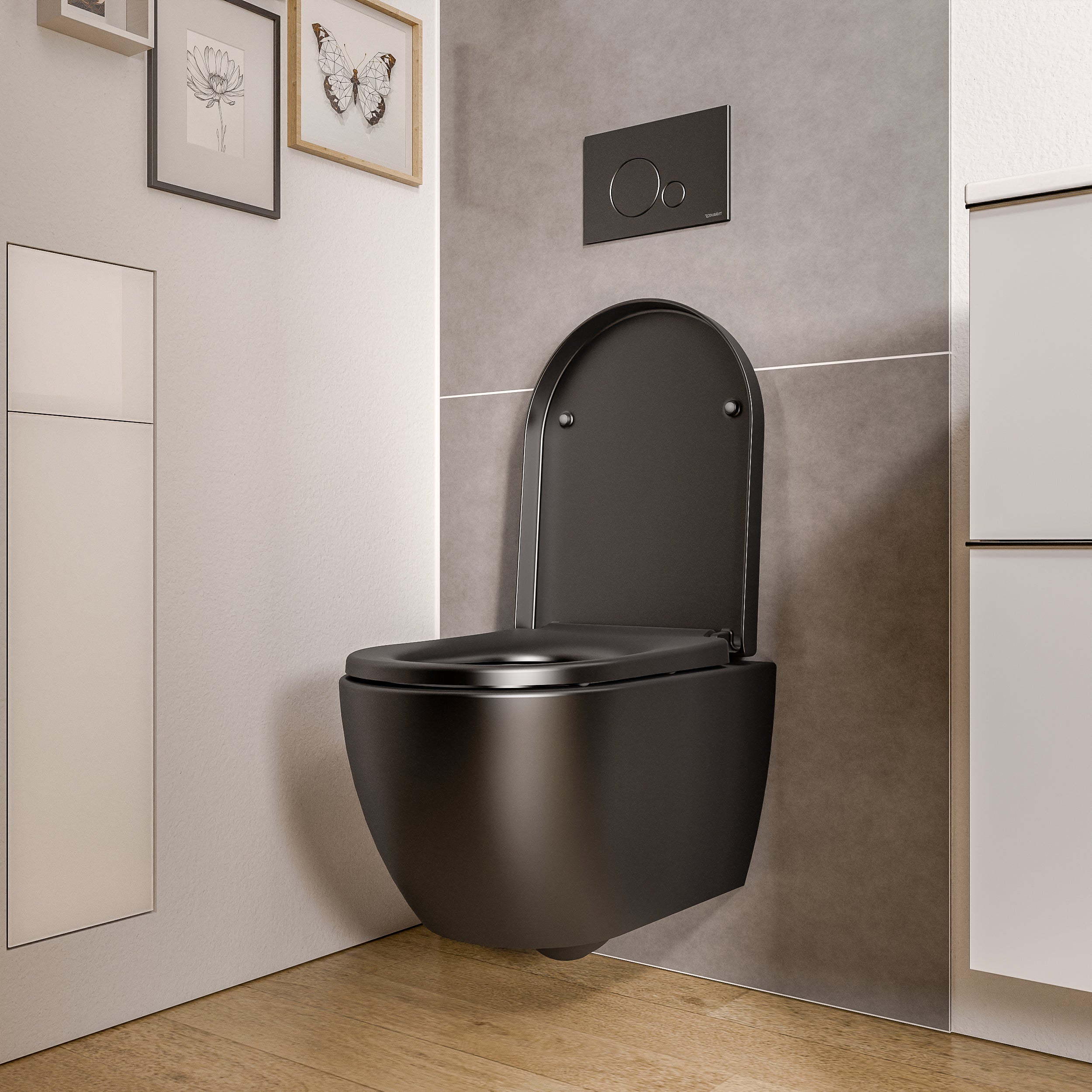 Miska WC wisząca bezrantowa VIREO - Image 2