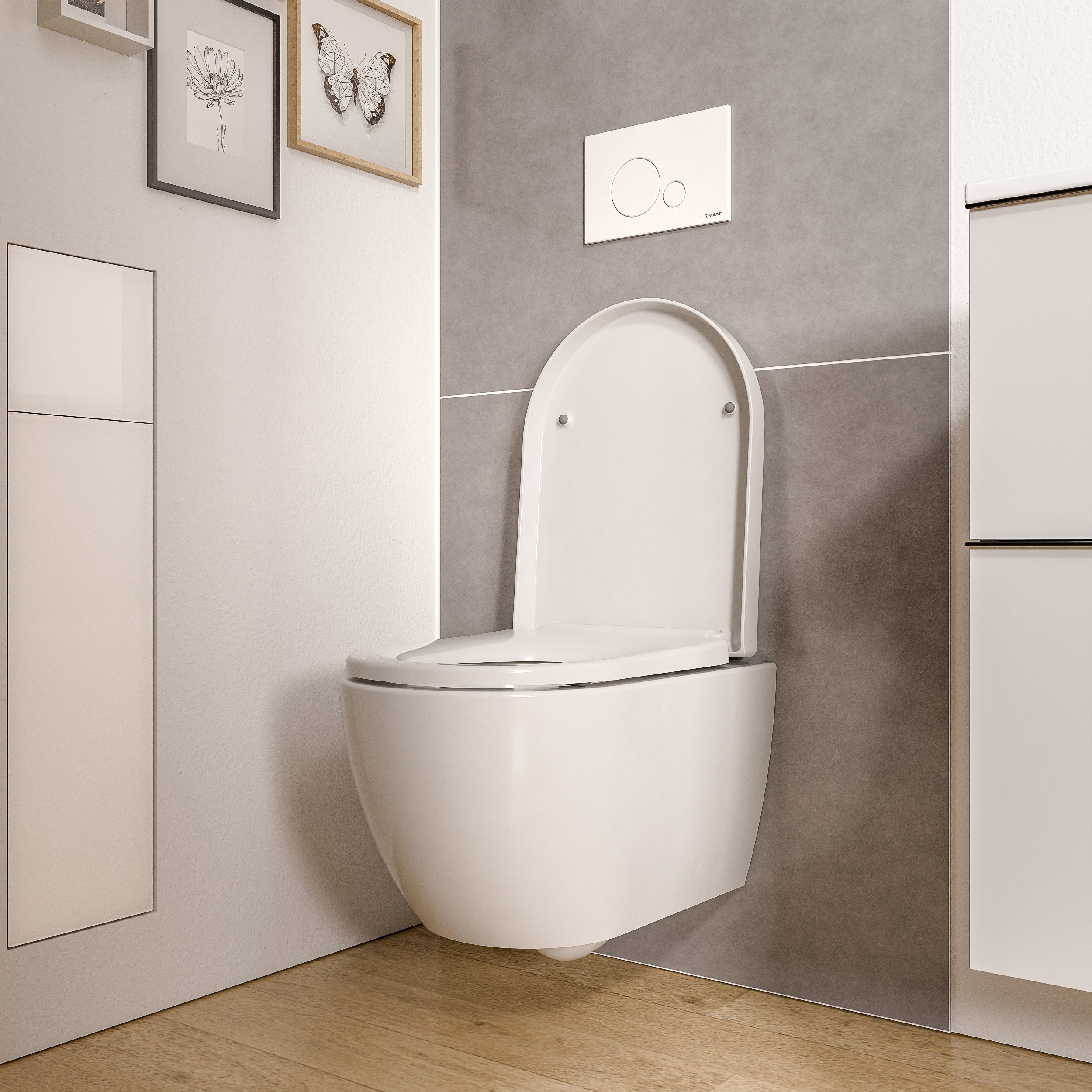 Miska WC wisząca bezrantowa VIREO - Image 8