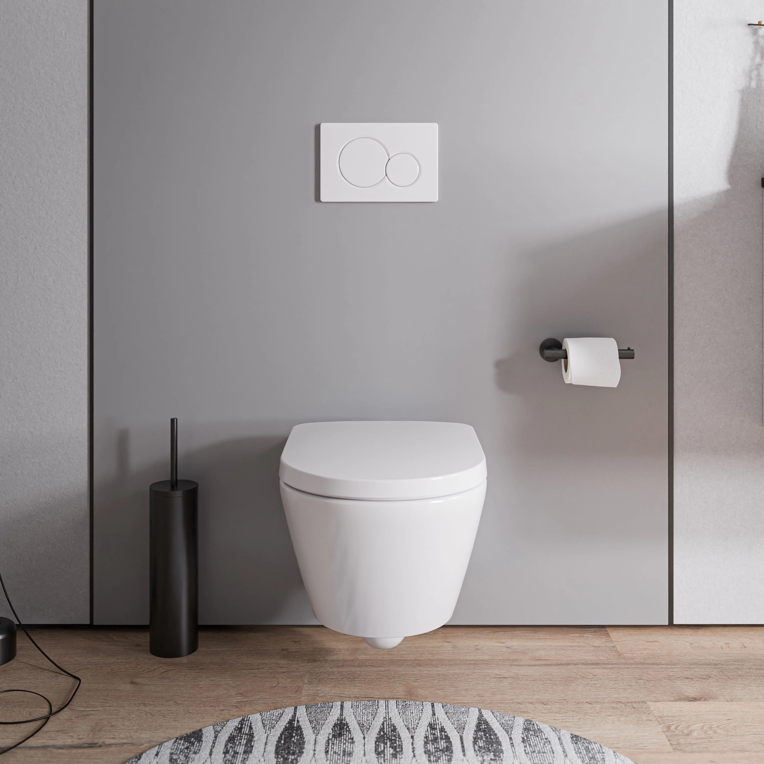 Miska WC wisząca bezkołnierzowa VIVEO - Image 4