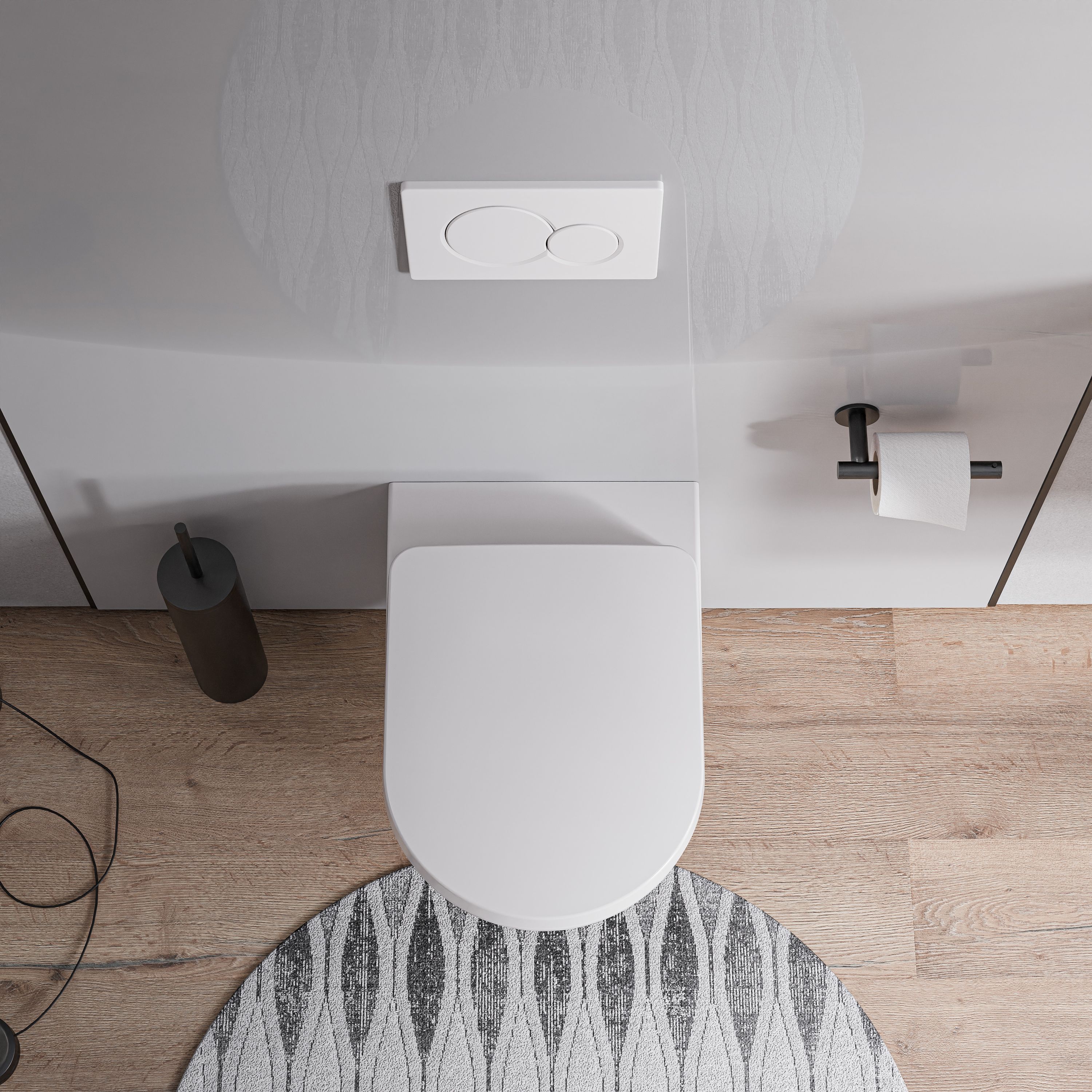 Miska WC wisząca bezkołnierzowa VIVEO - Image 5