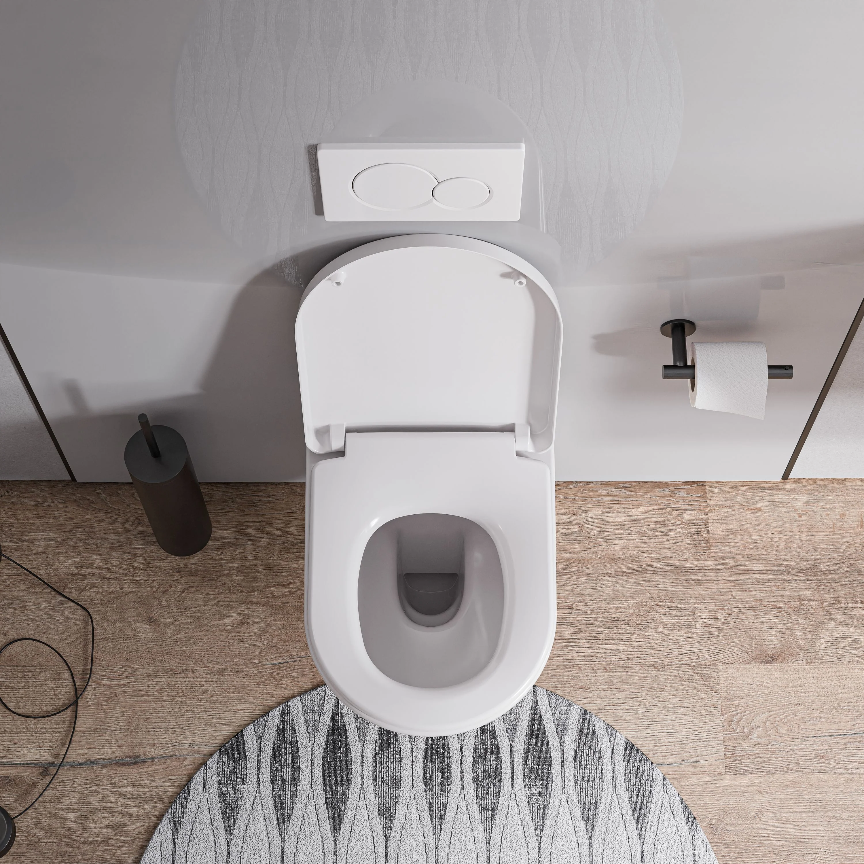 Miska WC wisząca bezkołnierzowa VIVEO - Image 7