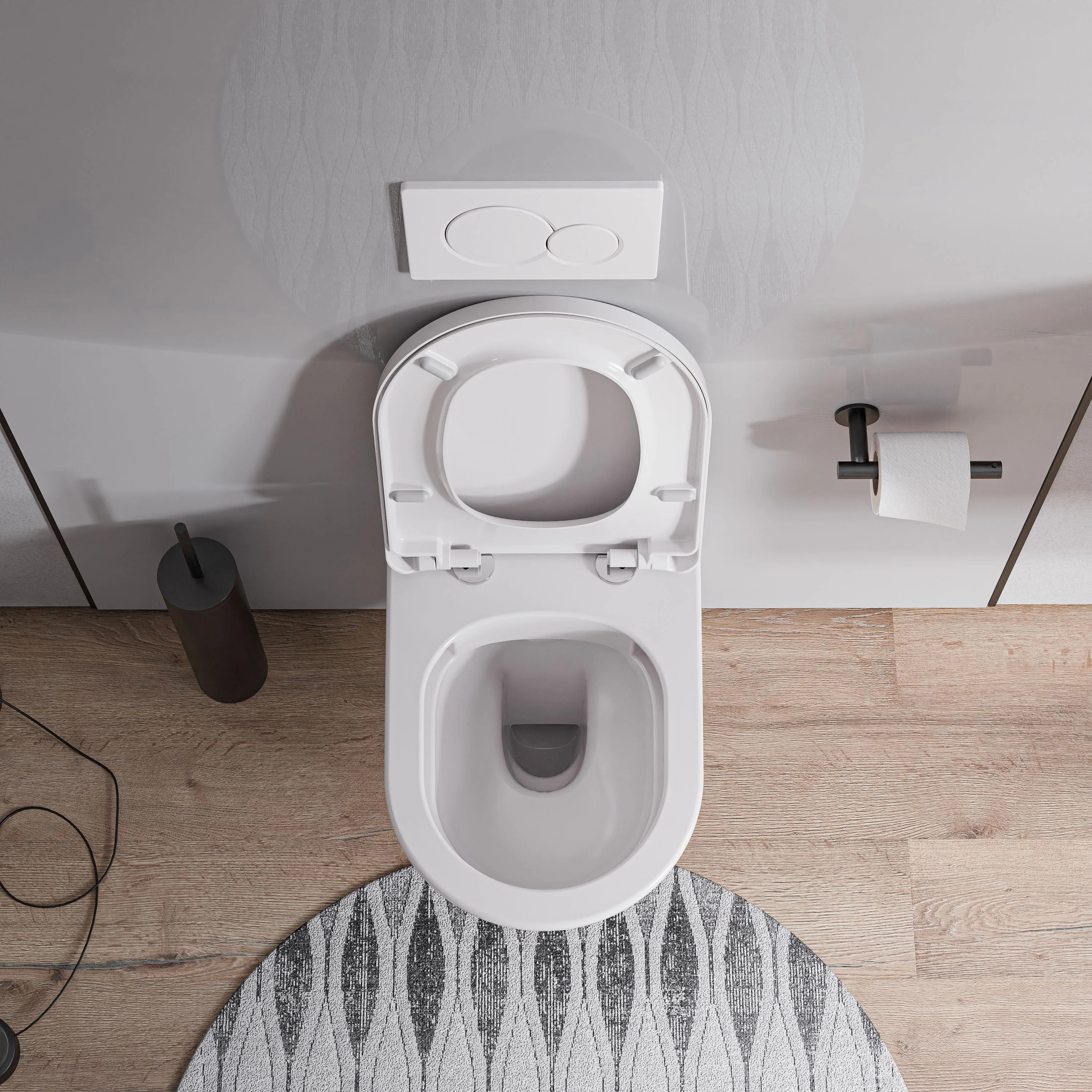 Miska WC wisząca bezkołnierzowa VIVEO - Image 8