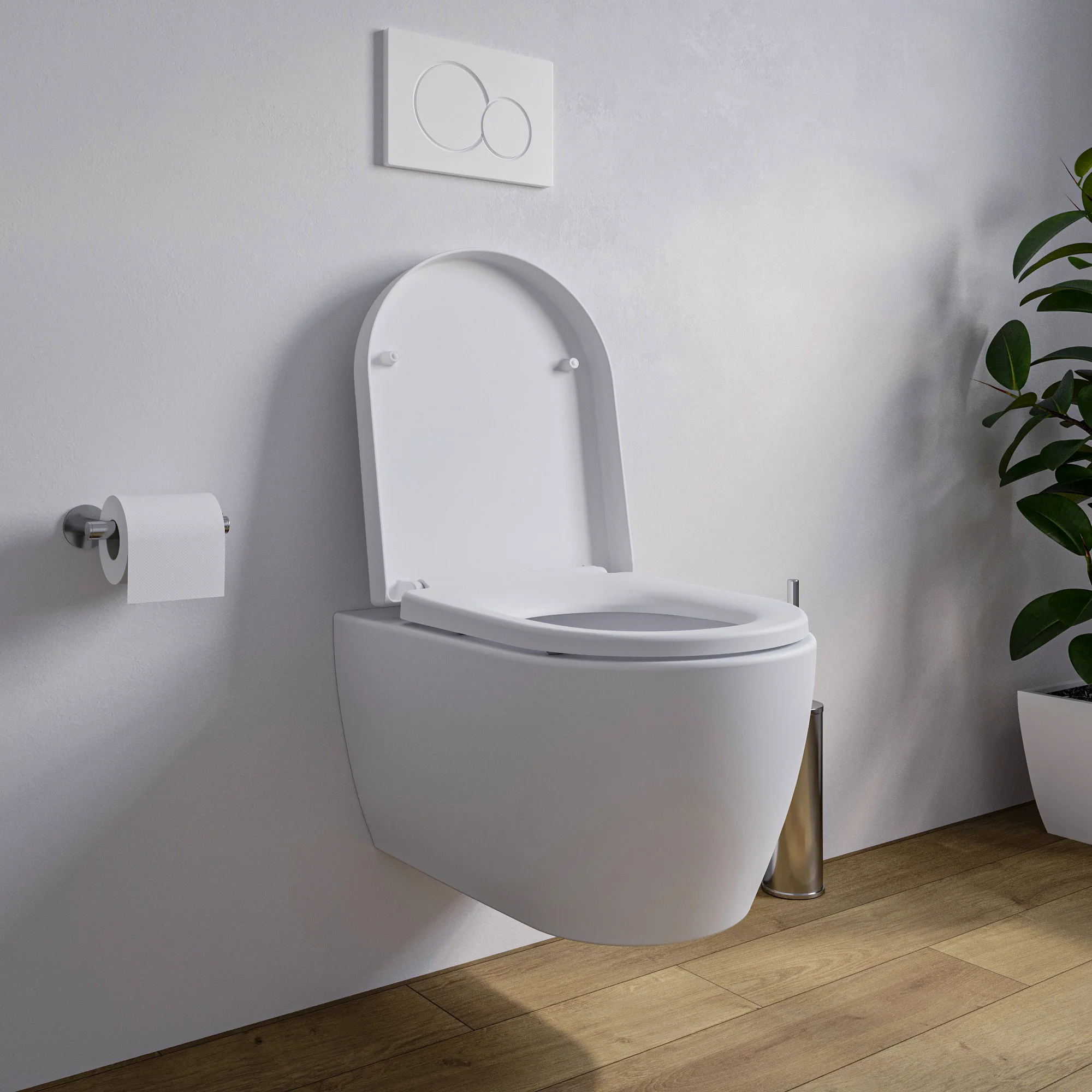 Miska WC wisząca bezkołnierzowa NT2038 - Image 14