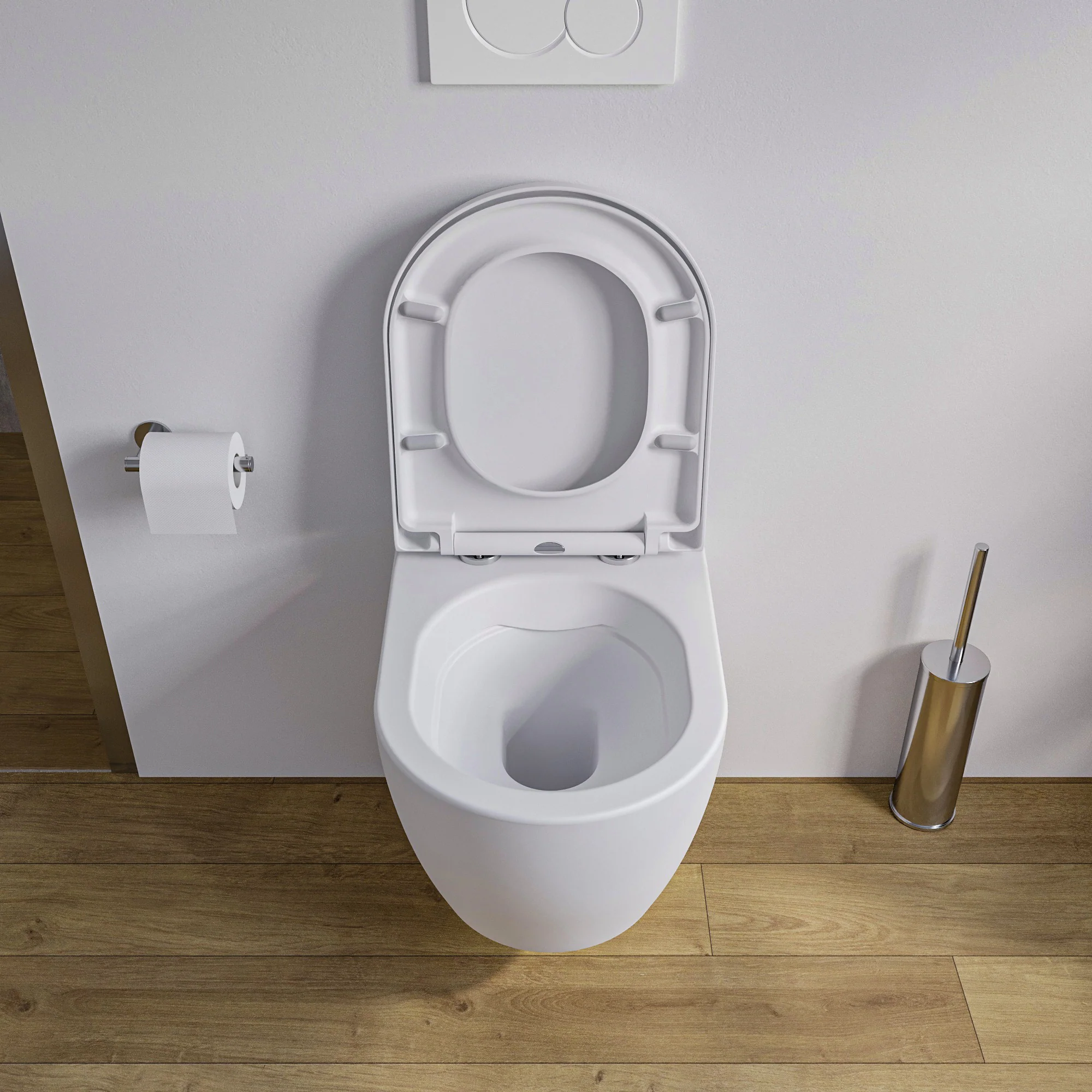 Miska WC wisząca bezkołnierzowa NT2038 - Image 17