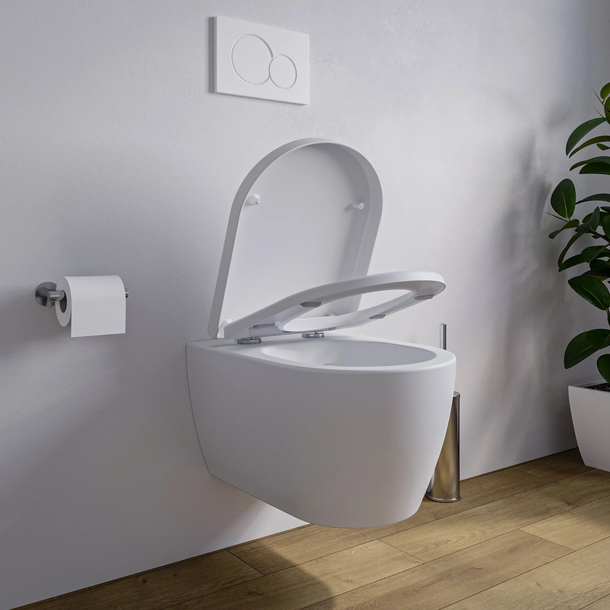 Miska WC wisząca bezkołnierzowa NT2038 - Image 22