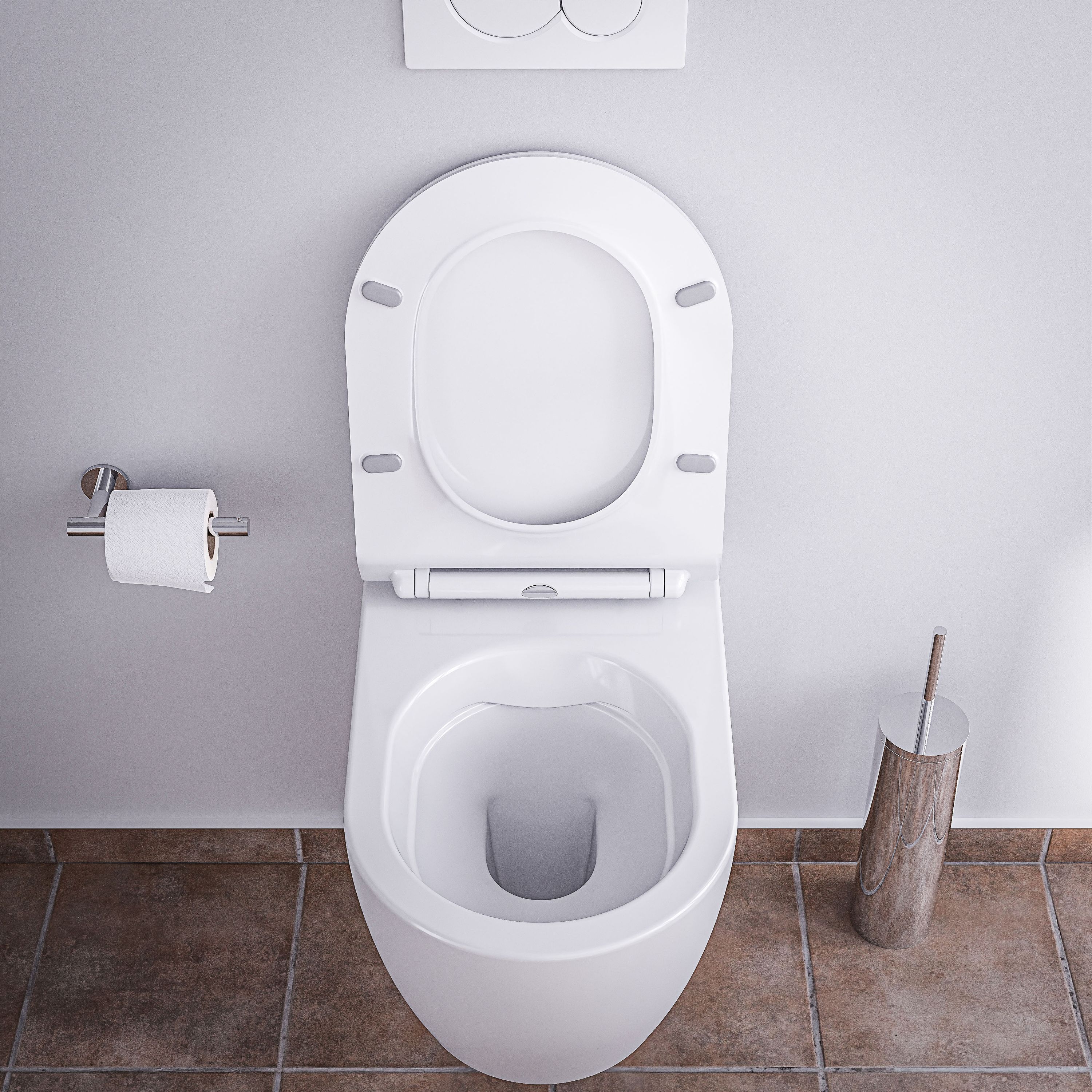 Miska WC wisząca lejowa bezkołnierzowa NT2039 - Image 16