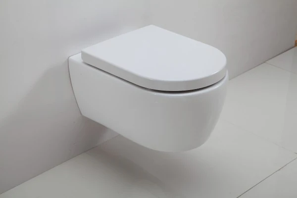 Miska WC wisząca lejowa bezkołnierzowa NT2039 - Image 3