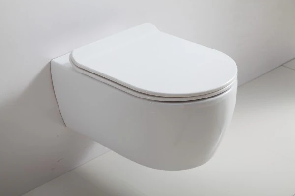 Miska WC wisząca lejowa bezkołnierzowa NT2039 - Image 8