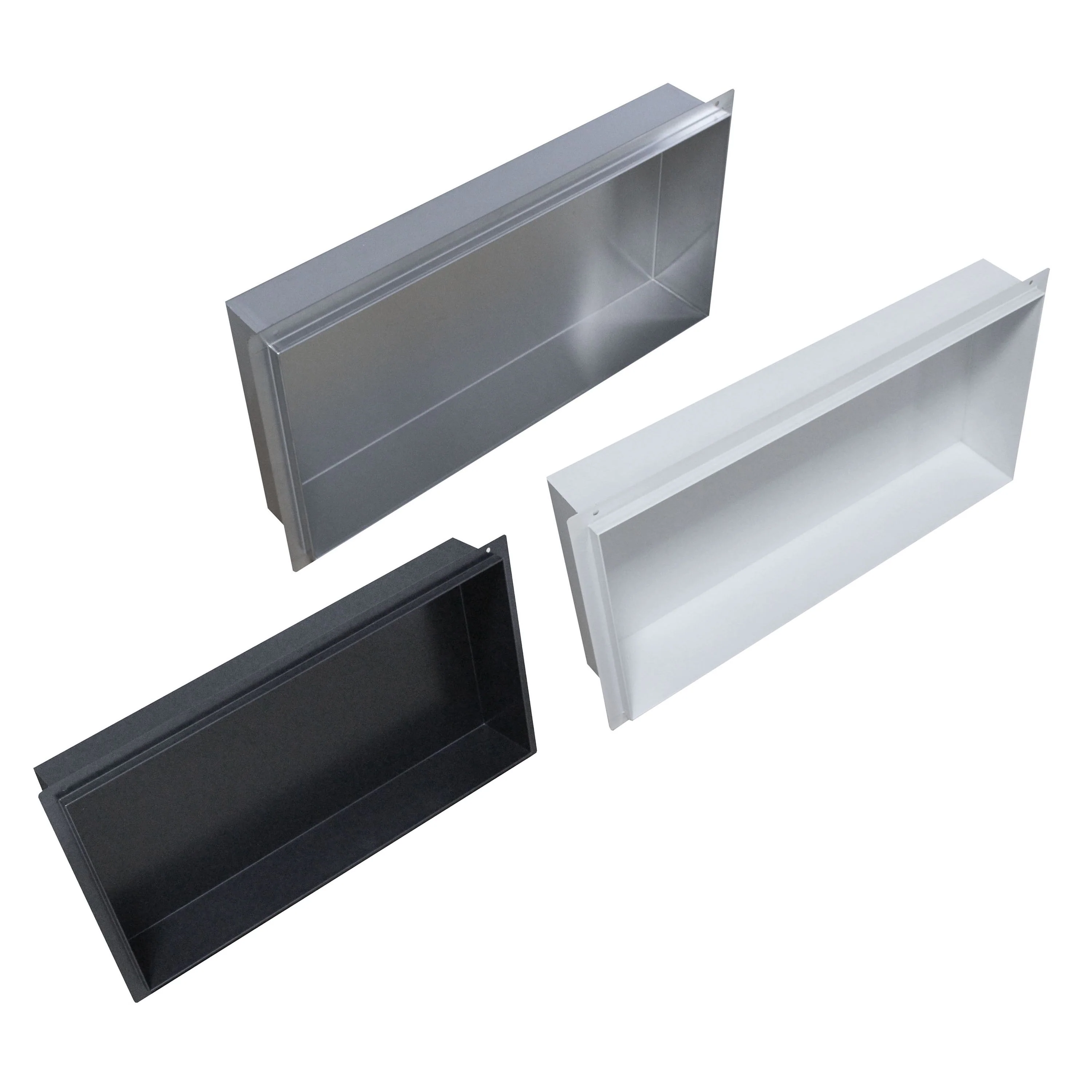 Półka wnękowa ścienna ze stali nierdzewnej BS603010 - Image 10