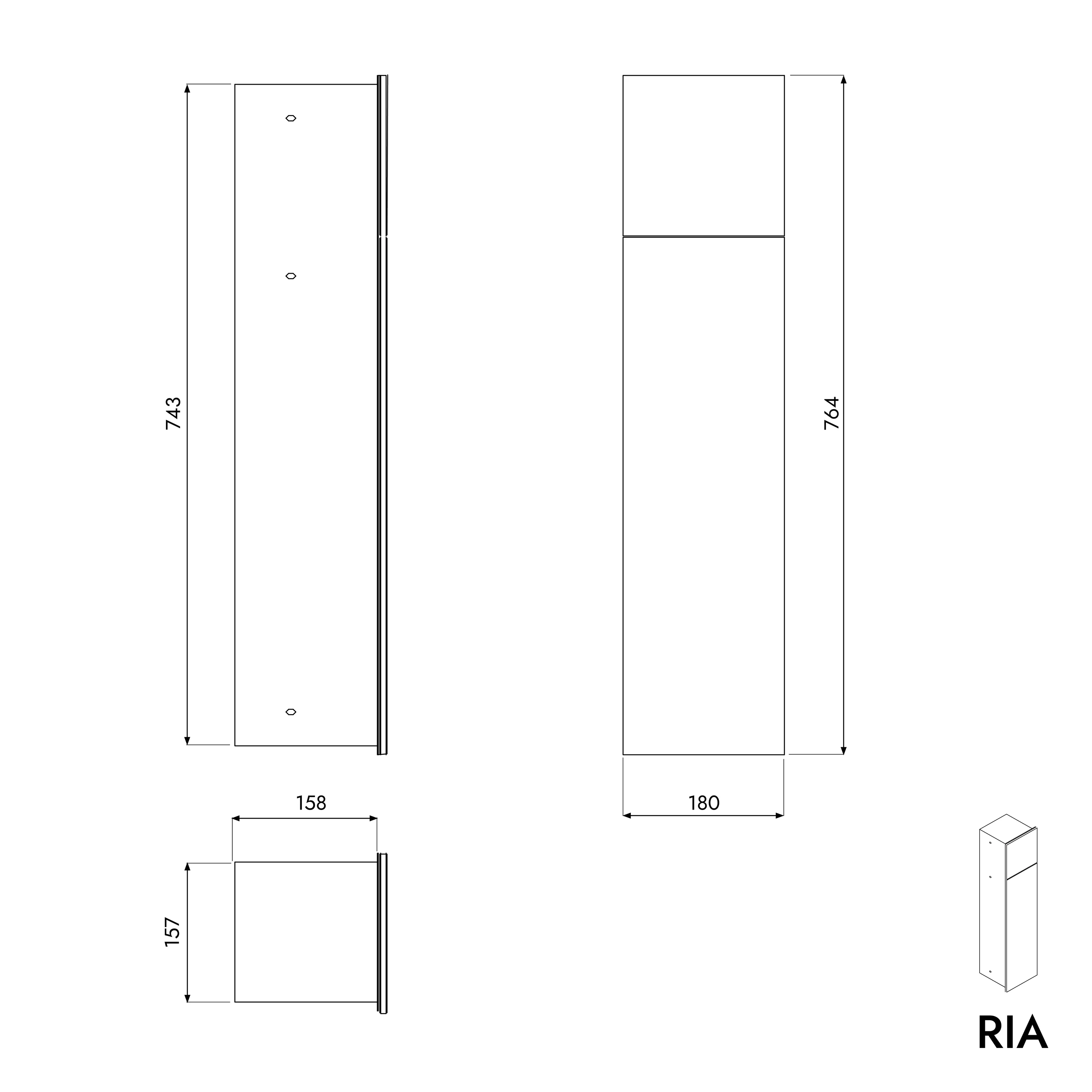 Moduł podtynkowy WC RIA - Image 11
