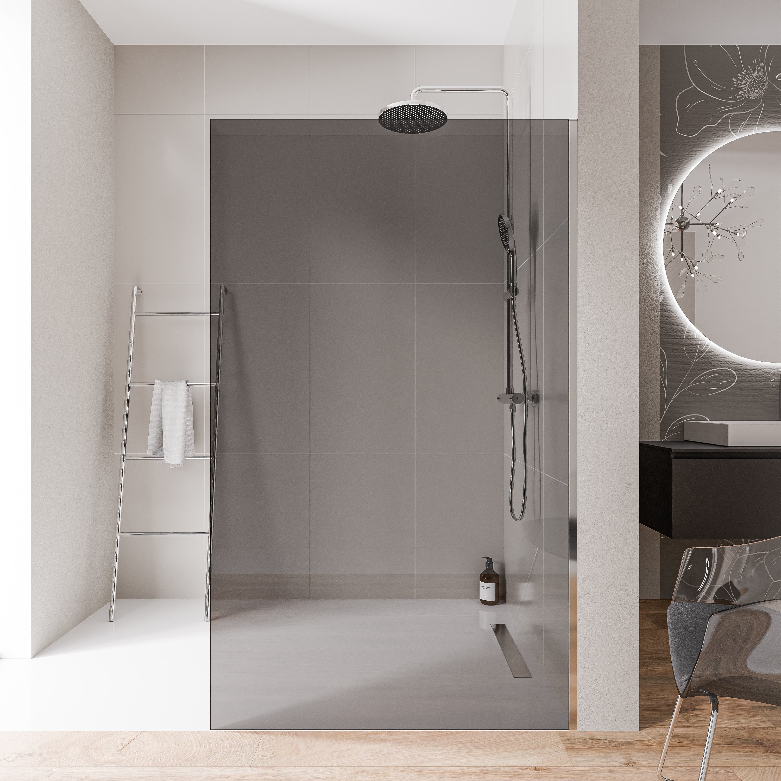Ścianka prysznicowa Walk-In EX102