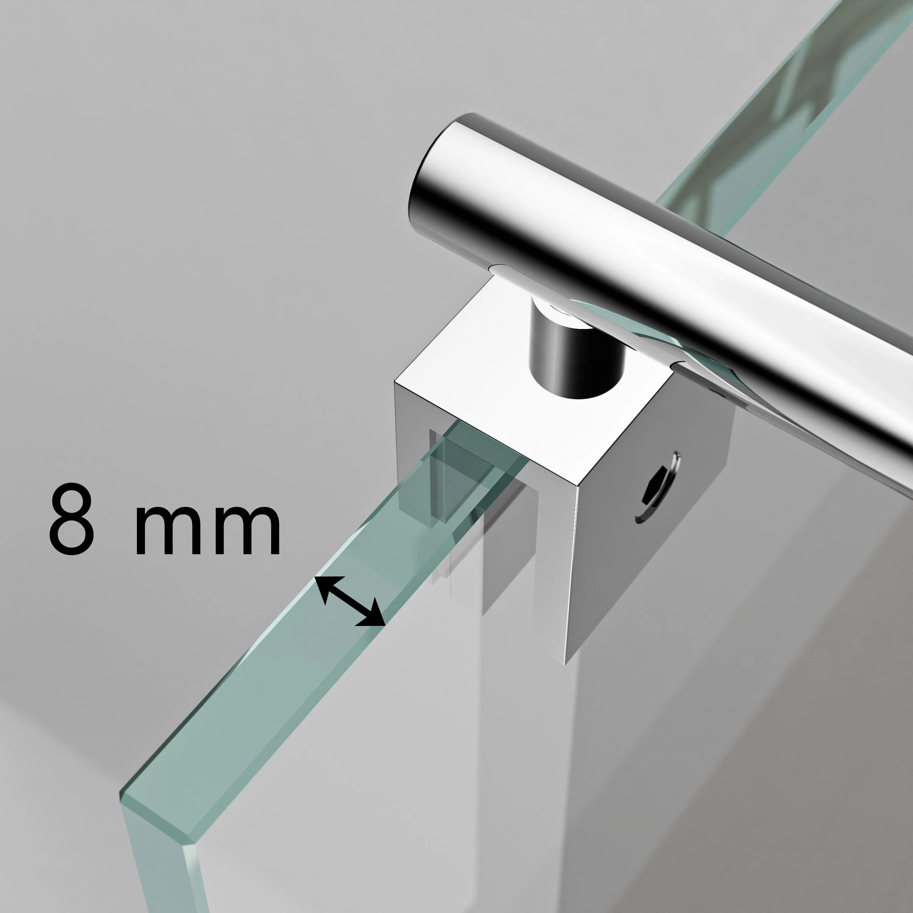 Parawan prysznicowy Walk-In Nano EX101 - Image 7
