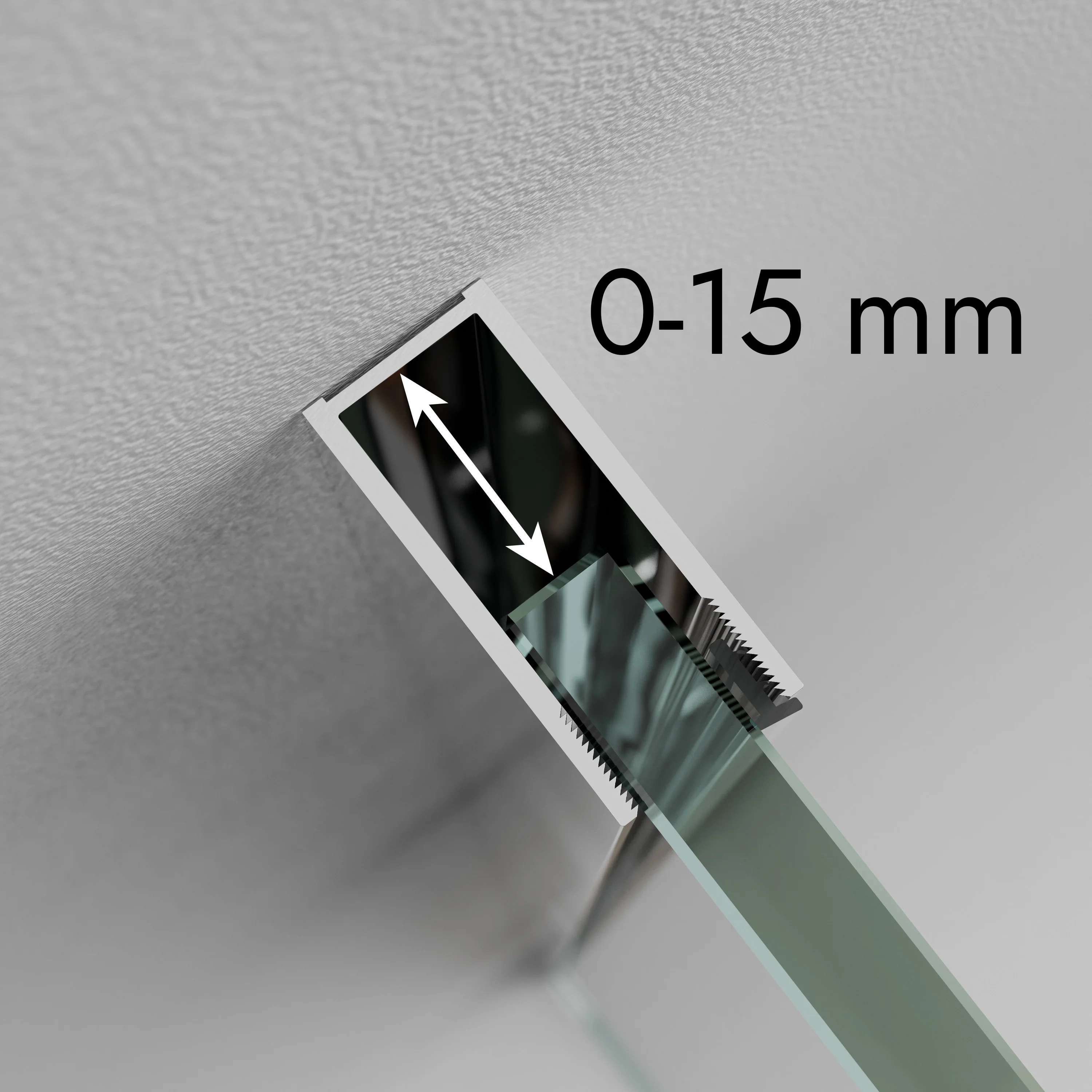 Parawan prysznicowy Walk-In Nano EX101 - Image 8