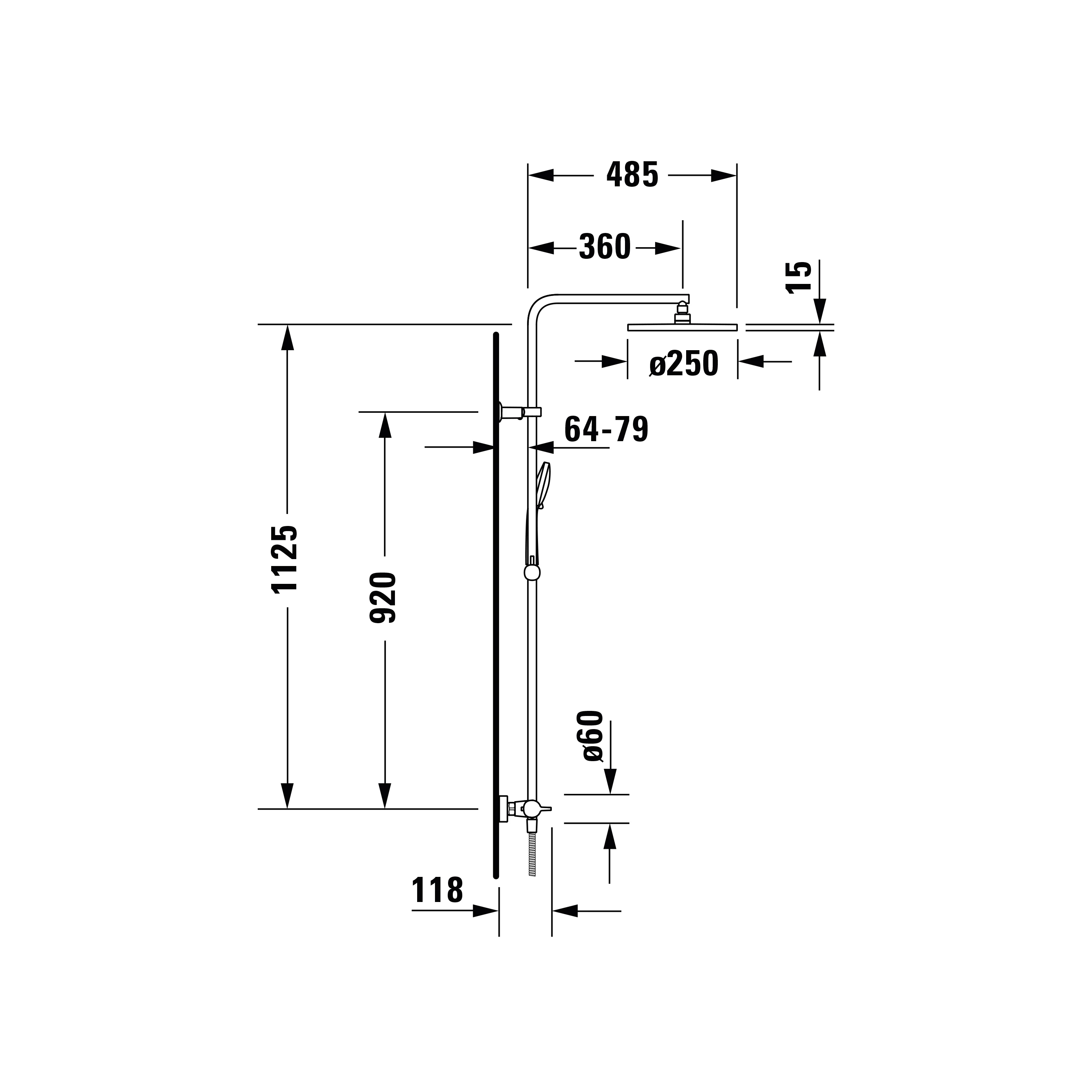 System prysznicowy Duravit B.1  - Image 4