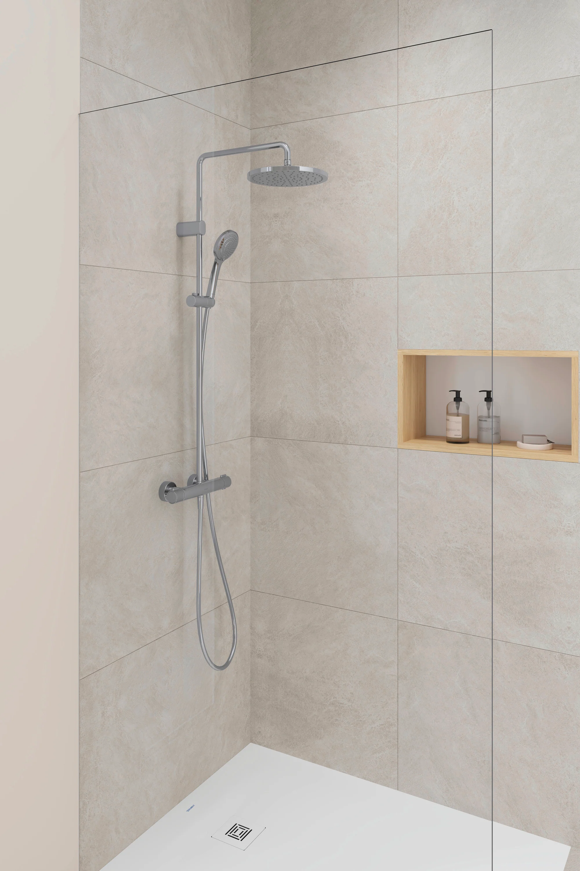 System prysznicowy Duravit z termostatem - Image 2
