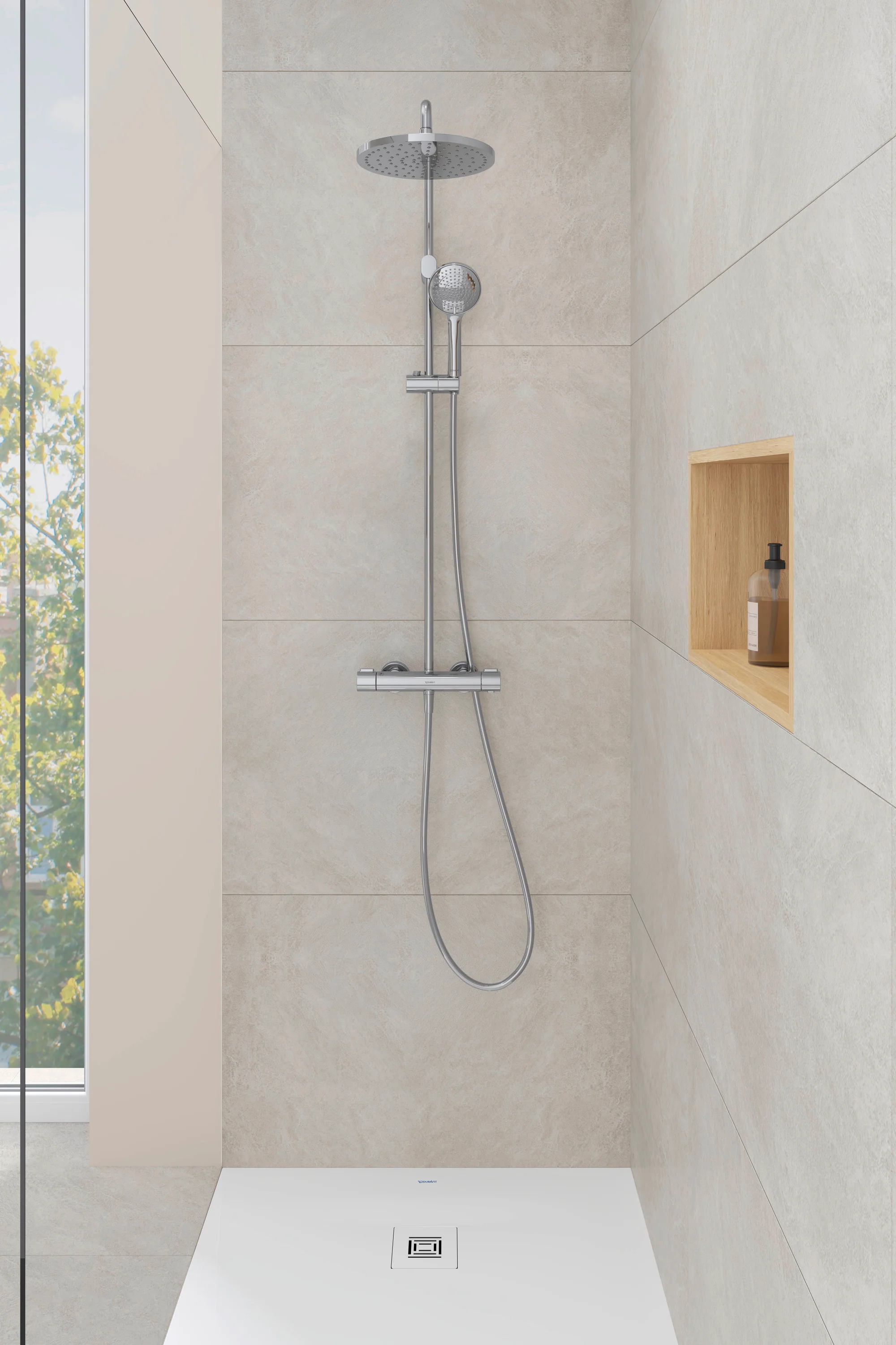 System prysznicowy Duravit z termostatem - Image 3