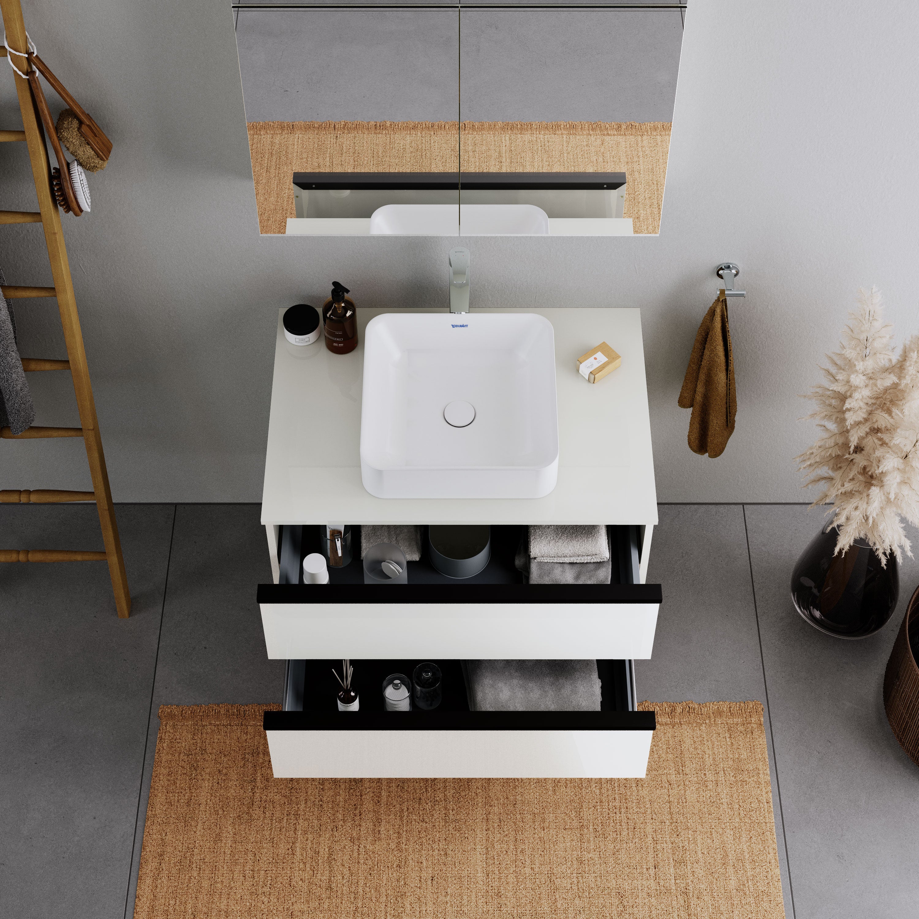 Szafka pod umywalkę Duravit DuraPoint 80 cm - Image 11