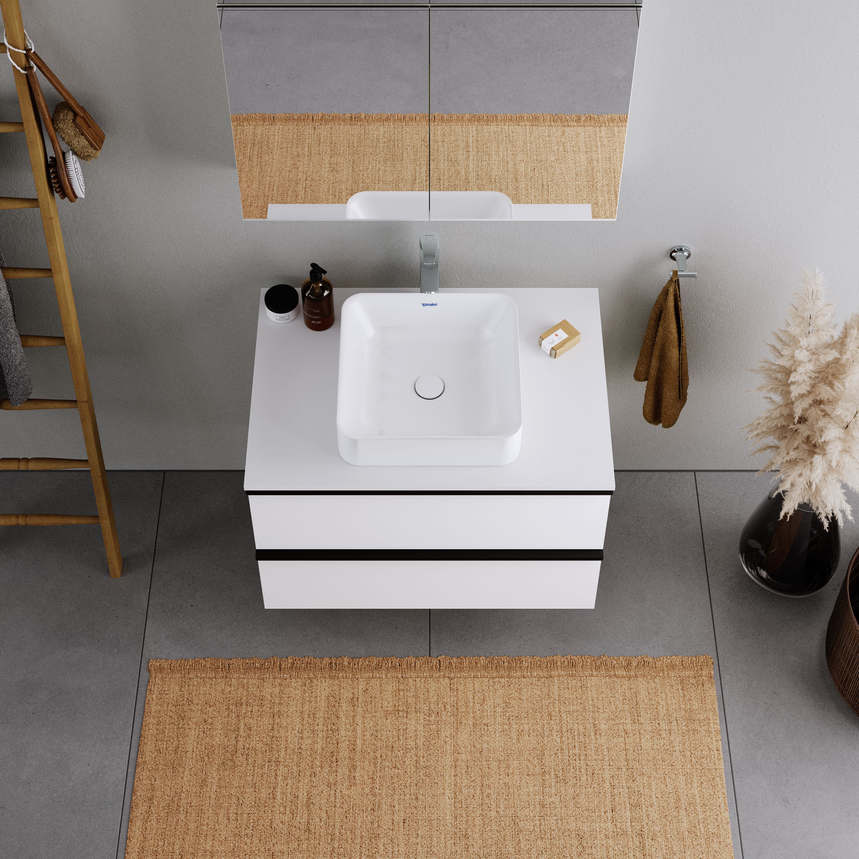Szafka pod umywalkę Duravit DuraPoint 80 cm - Image 4