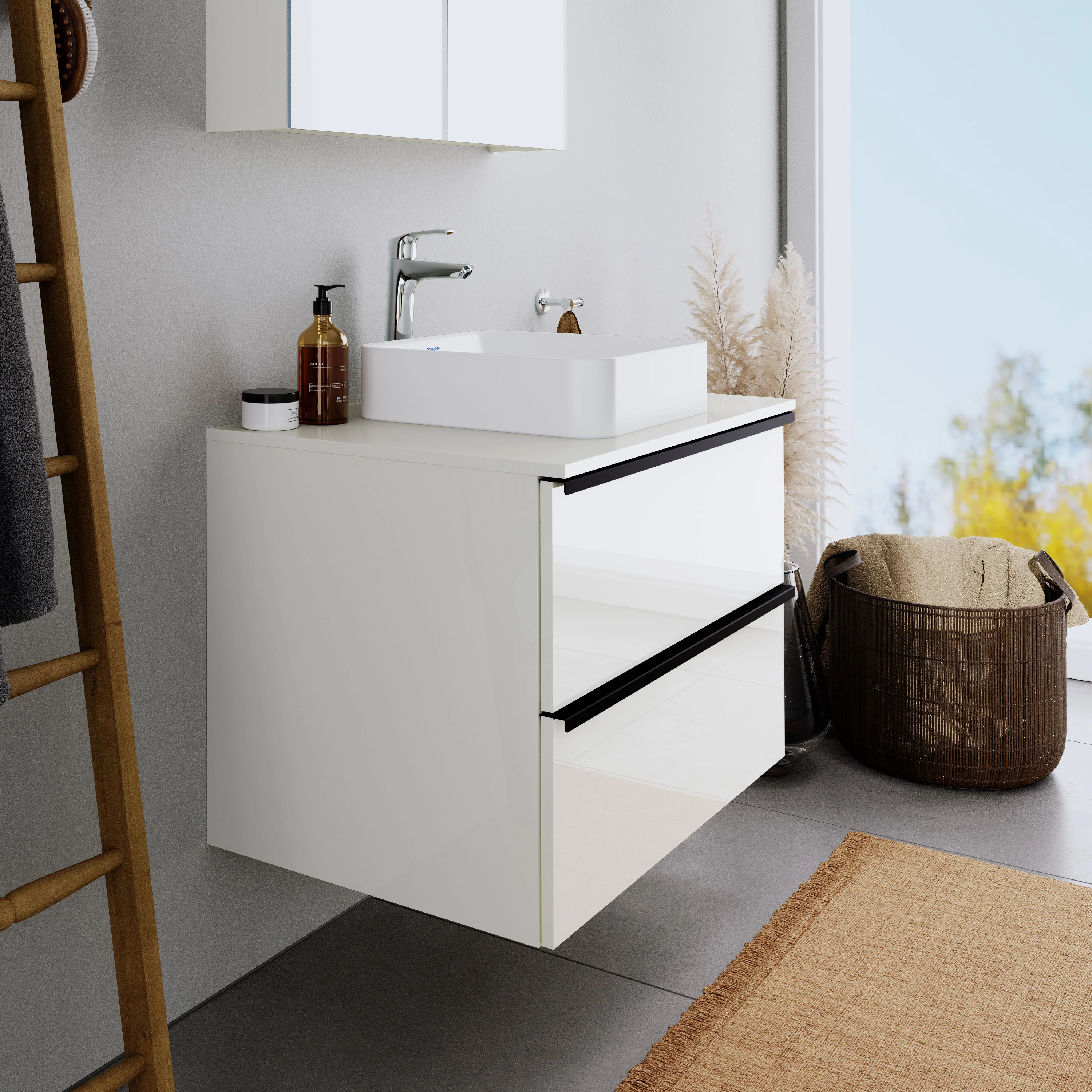Szafka pod umywalkę Duravit DuraPoint 80 cm - Image 8