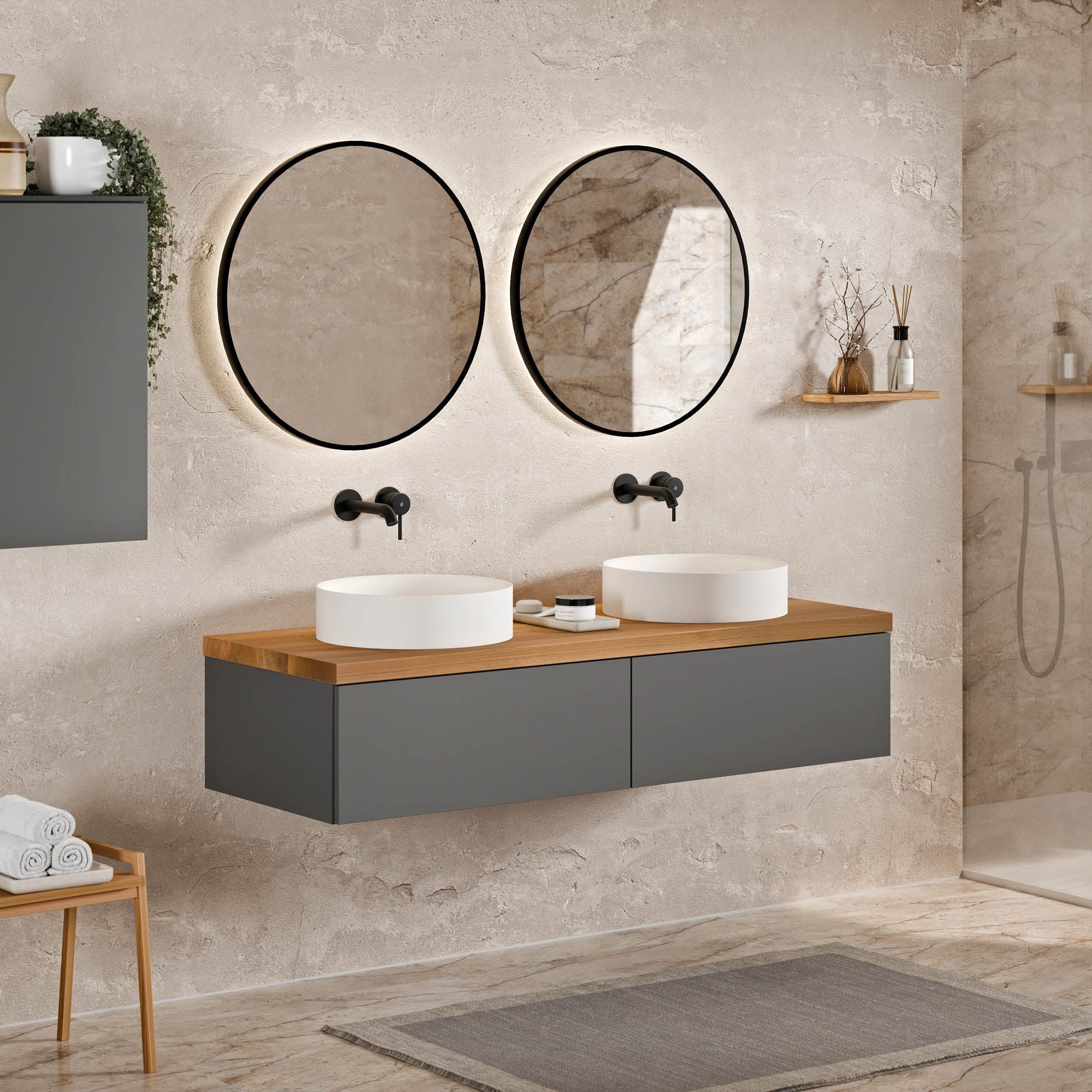 Szafka pod umywalkę JUVIA Classic 1 - od 100 do 160 cm - Image 35