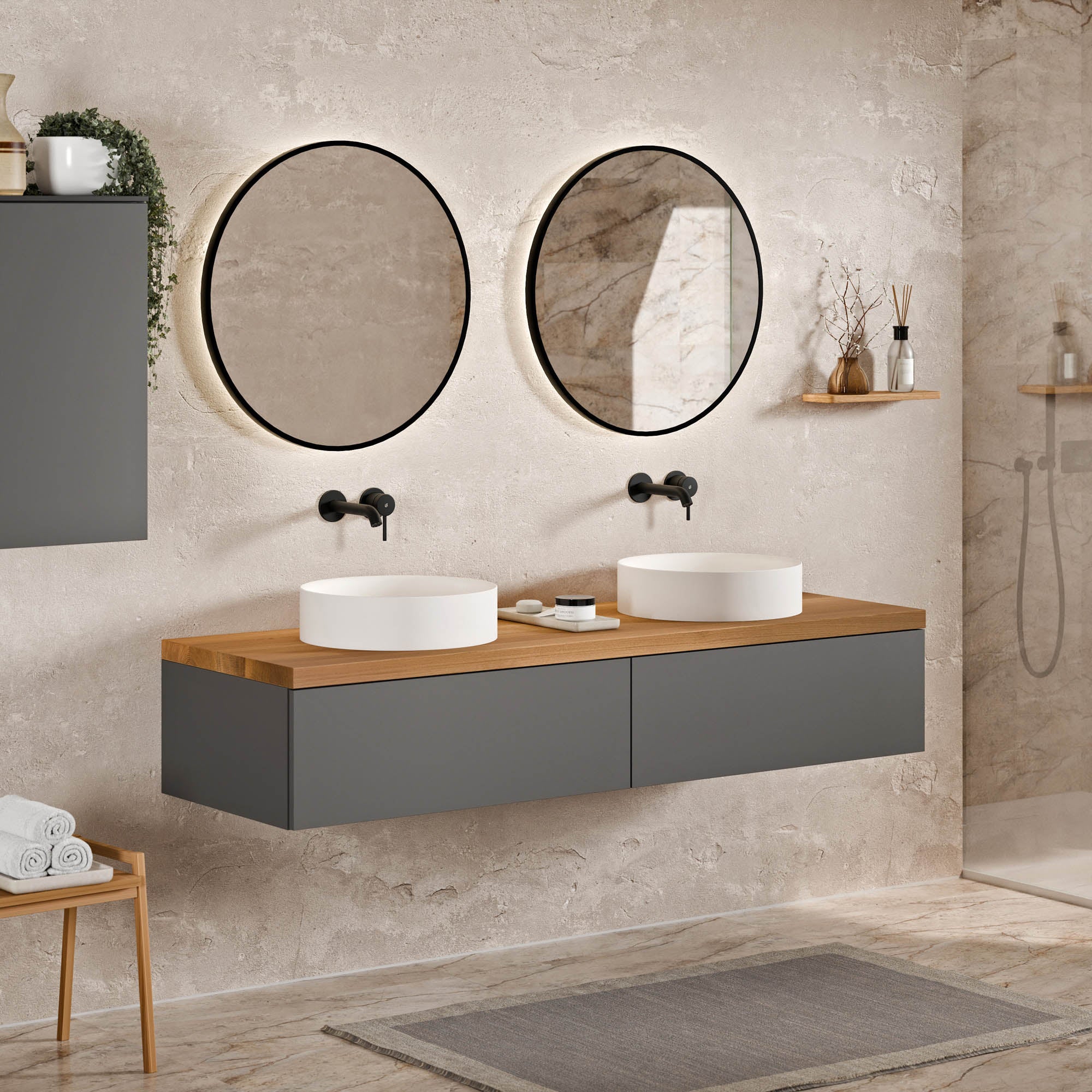 Szafka pod umywalkę JUVIA Classic 1 - od 100 do 160 cm - Image 47
