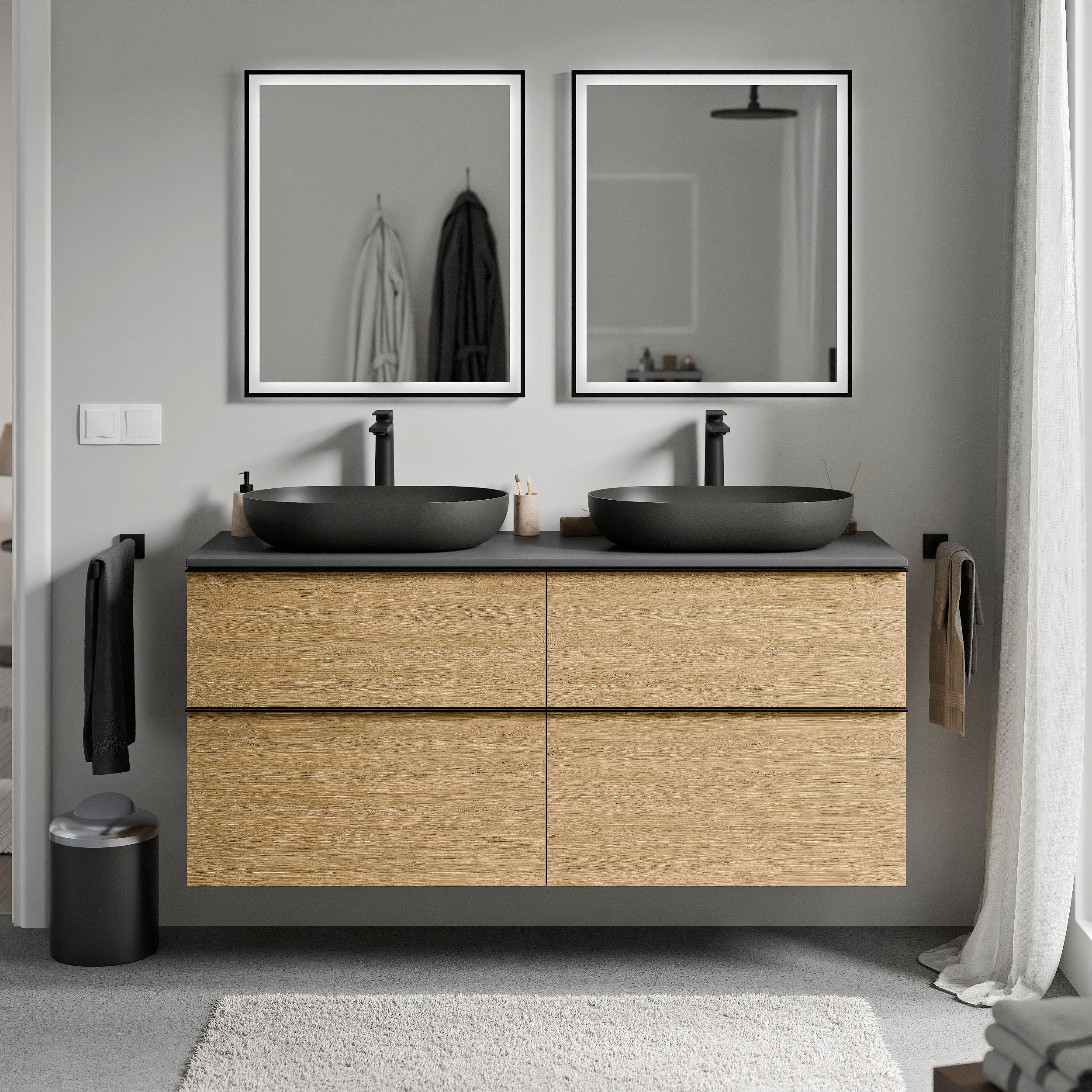 Szafka pod umywalkę nablatową LAVOA 120 cm - Image 19
