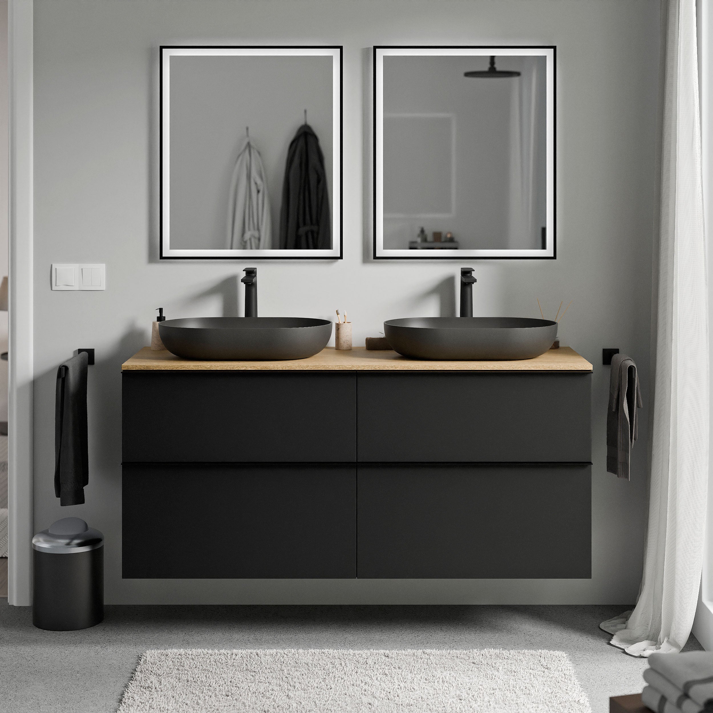 Szafka pod umywalkę nablatową LAVOA 120 cm - Image 58