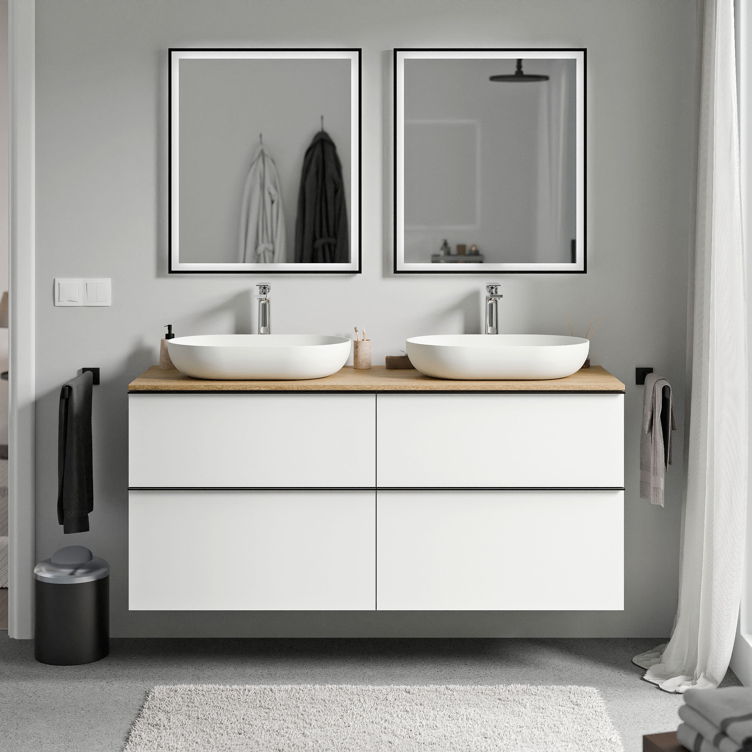 Szafka pod umywalkę nablatową LAVOA 120 cm - Image 76