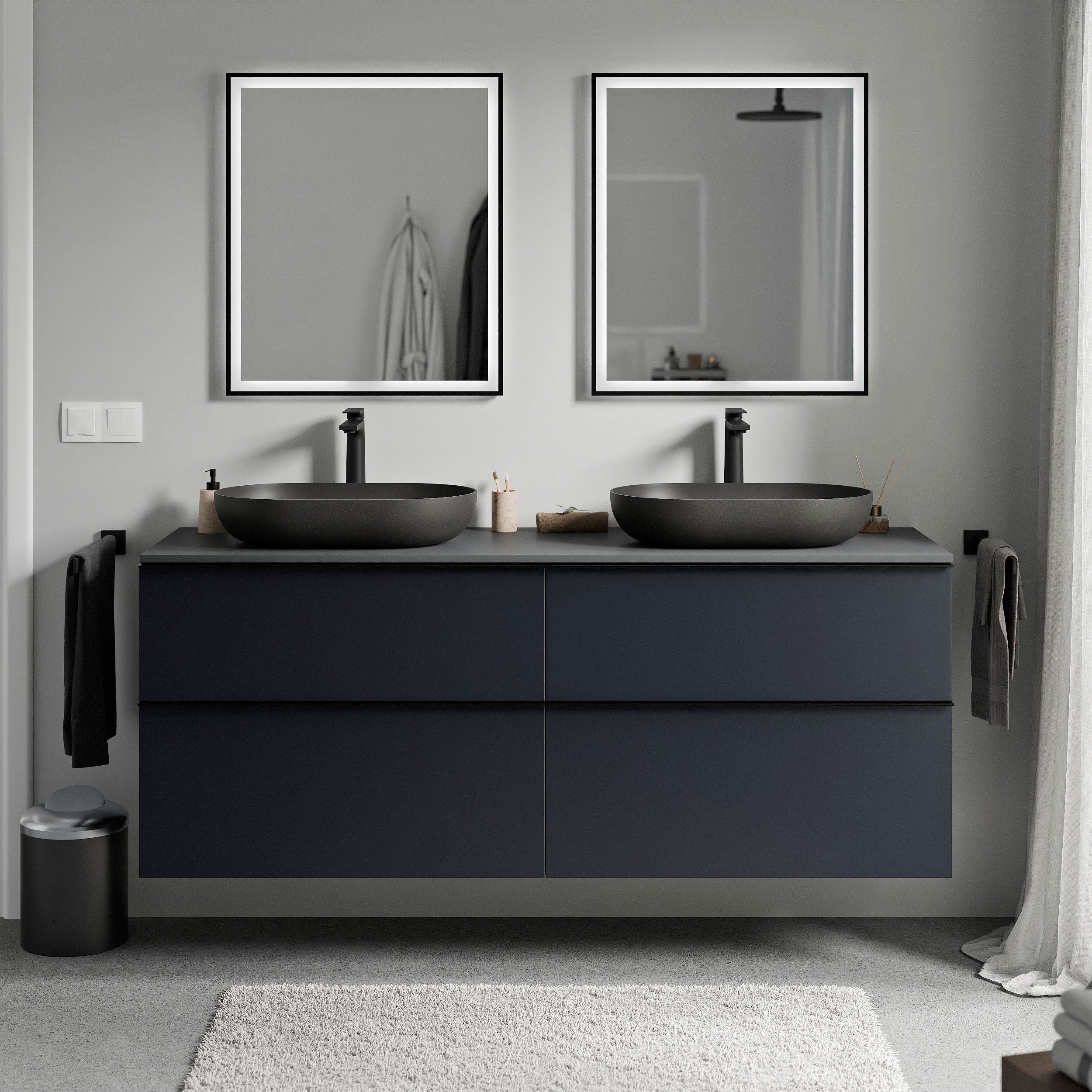 Szafka pod umywalkę nablatową LAVOA 160 cm - Image 31